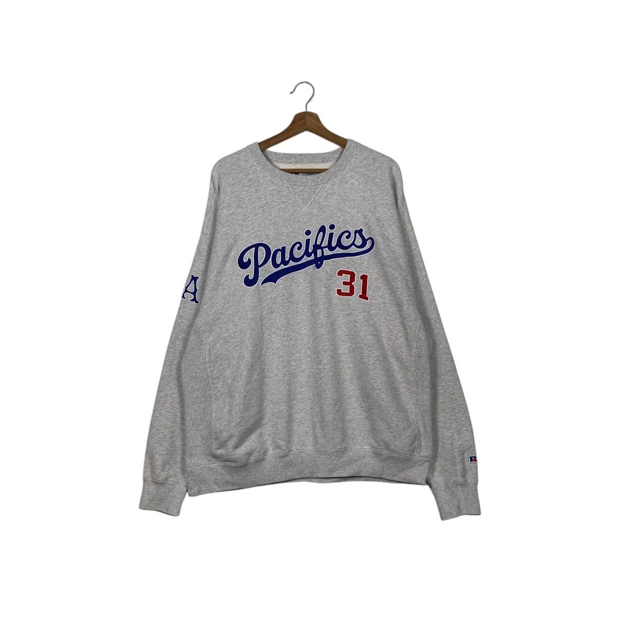 Russell Athletic RUSSELL X BASEBALL PACIFICS 31 Big Logo Sweatshirt #2045-C89 Size US M / EU 48-50 / 2 - 1 Thumbnail