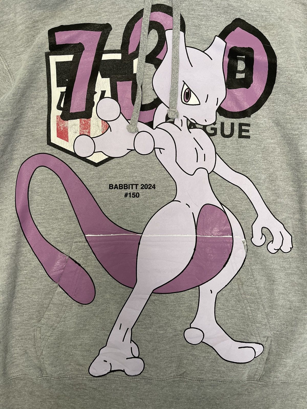 Asspizza Asspizza Pokemon Hoodie Mewtwo Size US M / EU 48-50 / 2 - 2 Thumbnail