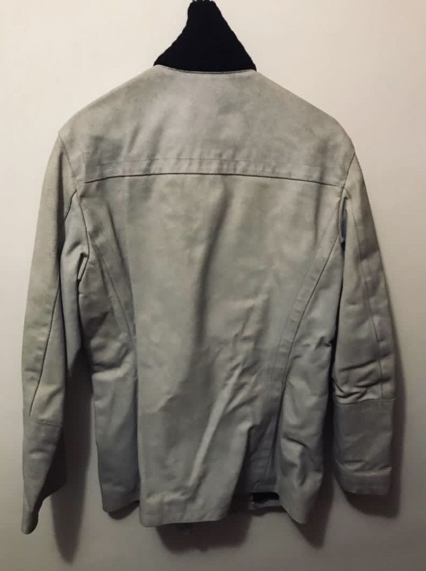 Dirk Bikkembergs Suede Leather Jkt vintage
