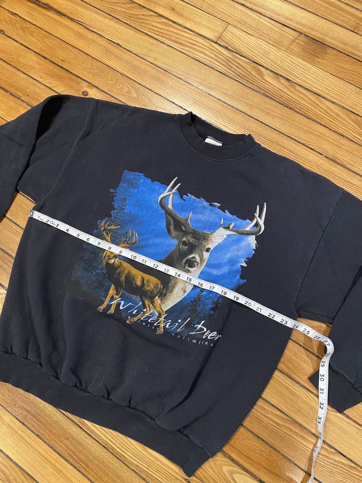Tultex Vintage crewneck deer tultex size XL large 1990s Size US XL / EU 56 / 4 - 3 Thumbnail