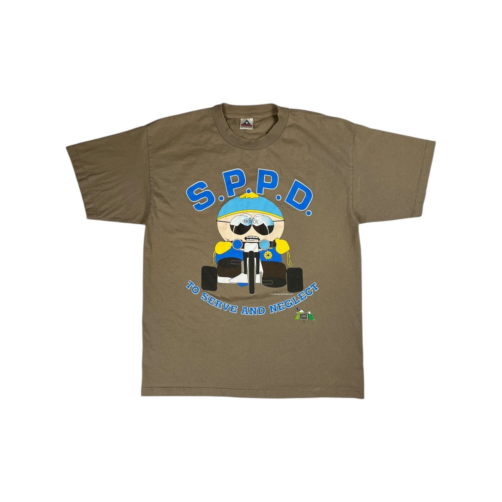 Vintage Vintage 1998 South Park To Serve and Neglect cartoon tee Size US XL / EU 56 / 4 - 1 Thumbnail