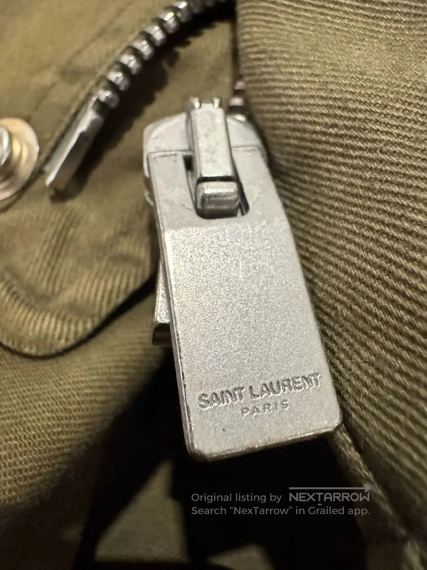 Saint Laurent Paris Saint Laurent 2014 Olive Green Military Coat. Size US M / EU 48-50 / 2 - 5 Thumbnail