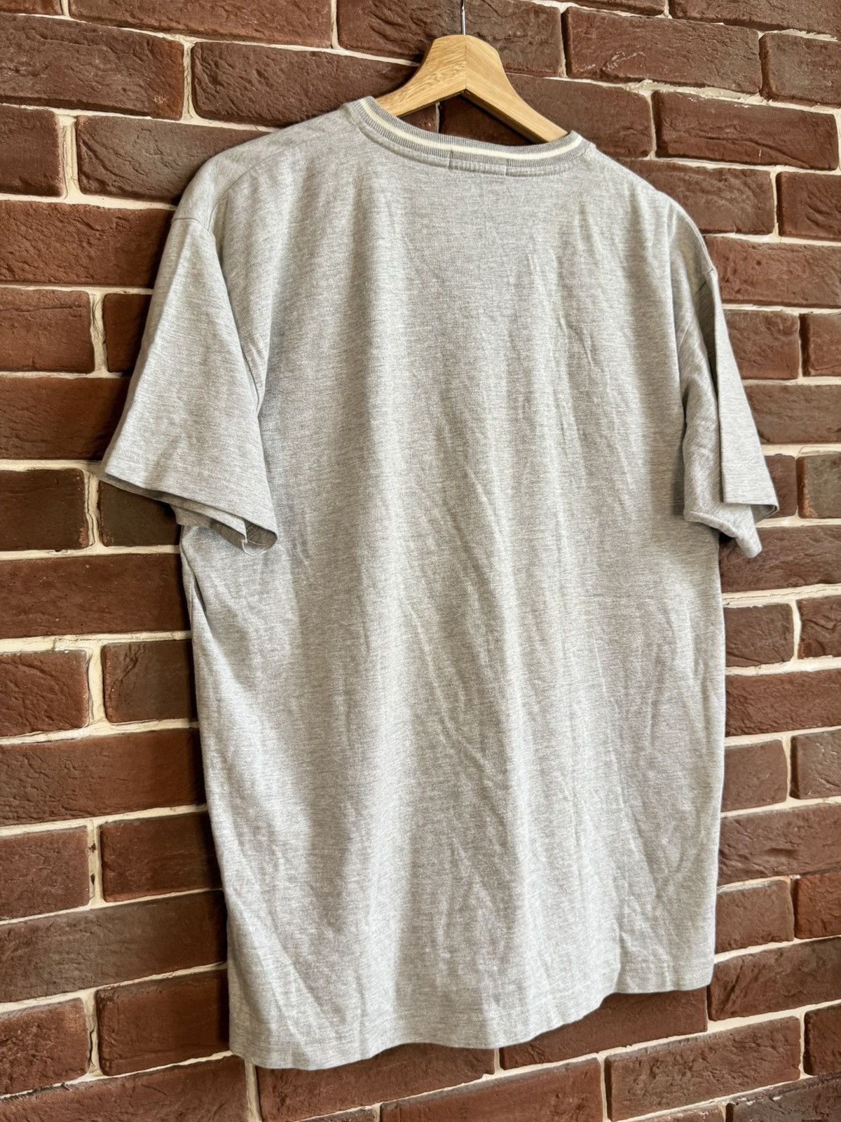 Vintage Rare Yves Saint Laurent YSL vintage t-v neck big logo rare Size US M / EU 48-50 / 2 - 7 Thumbnail