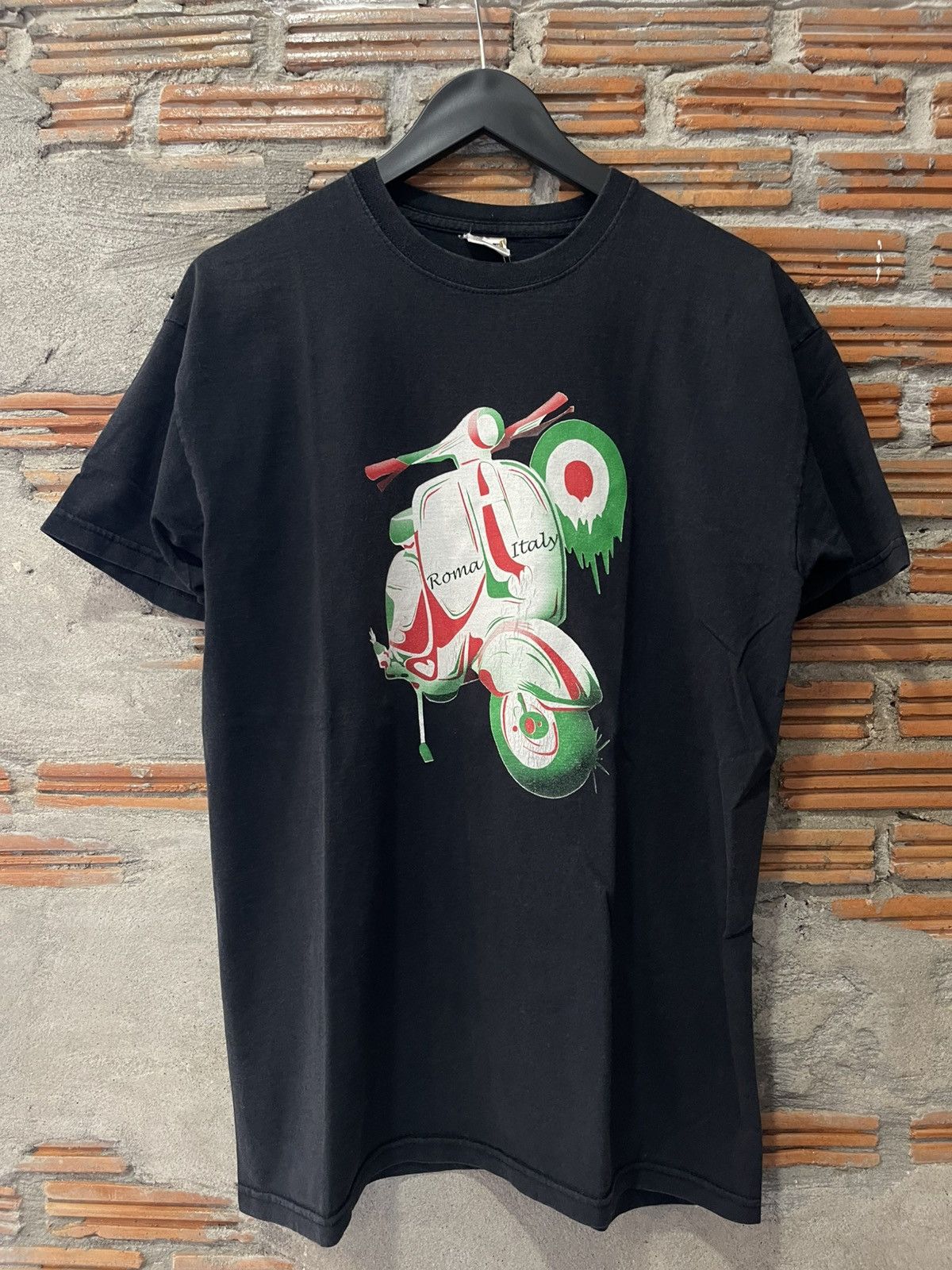 Vintage Vintage Y2K Vespa T shirt Size US M / EU 48-50 / 2 - 2 Thumbnail