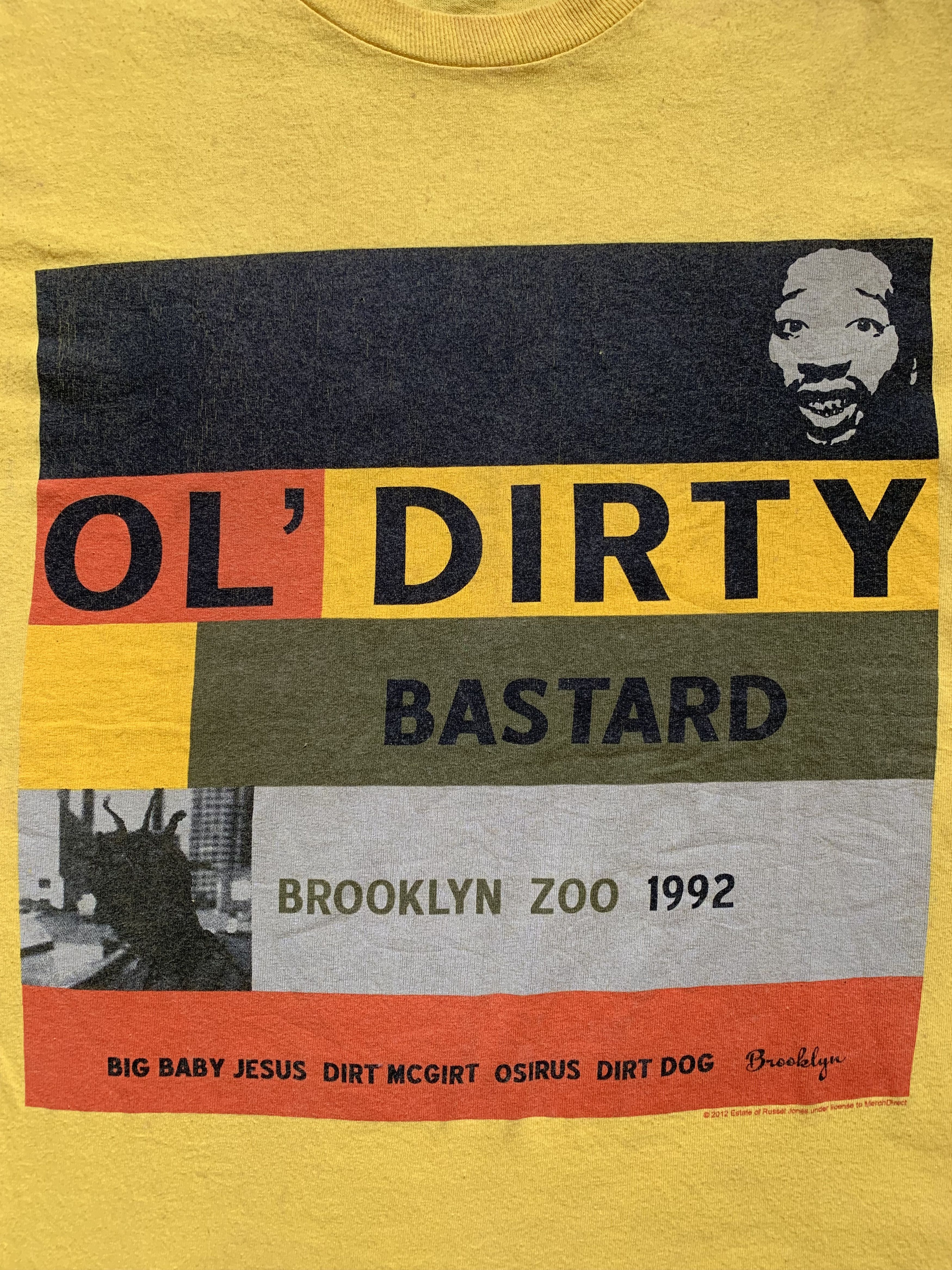 Band Tees Old Dirty Bastard Brooklyn Zoo Size US S / EU 44-46 / 1 - 3 Thumbnail