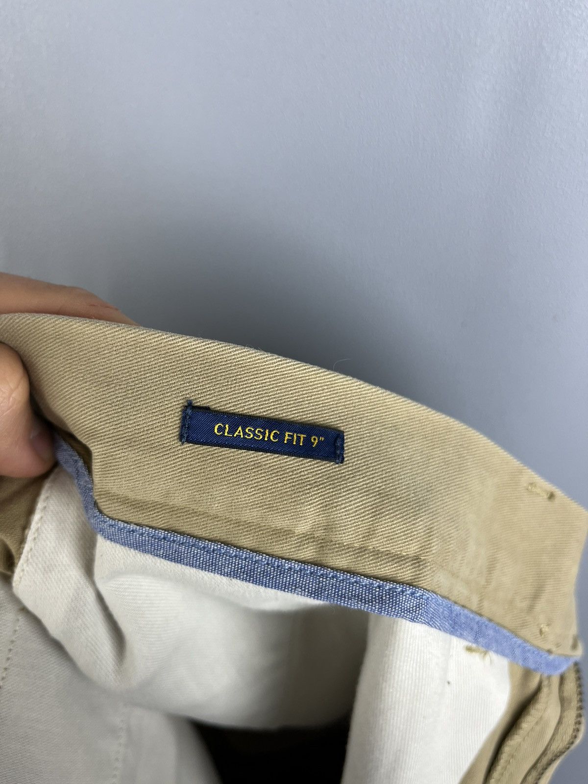 Polo Ralph Lauren Polo Ralph Lauren Pony Monogram Shorts Beige Size 35 Size US 35 - 6 Thumbnail