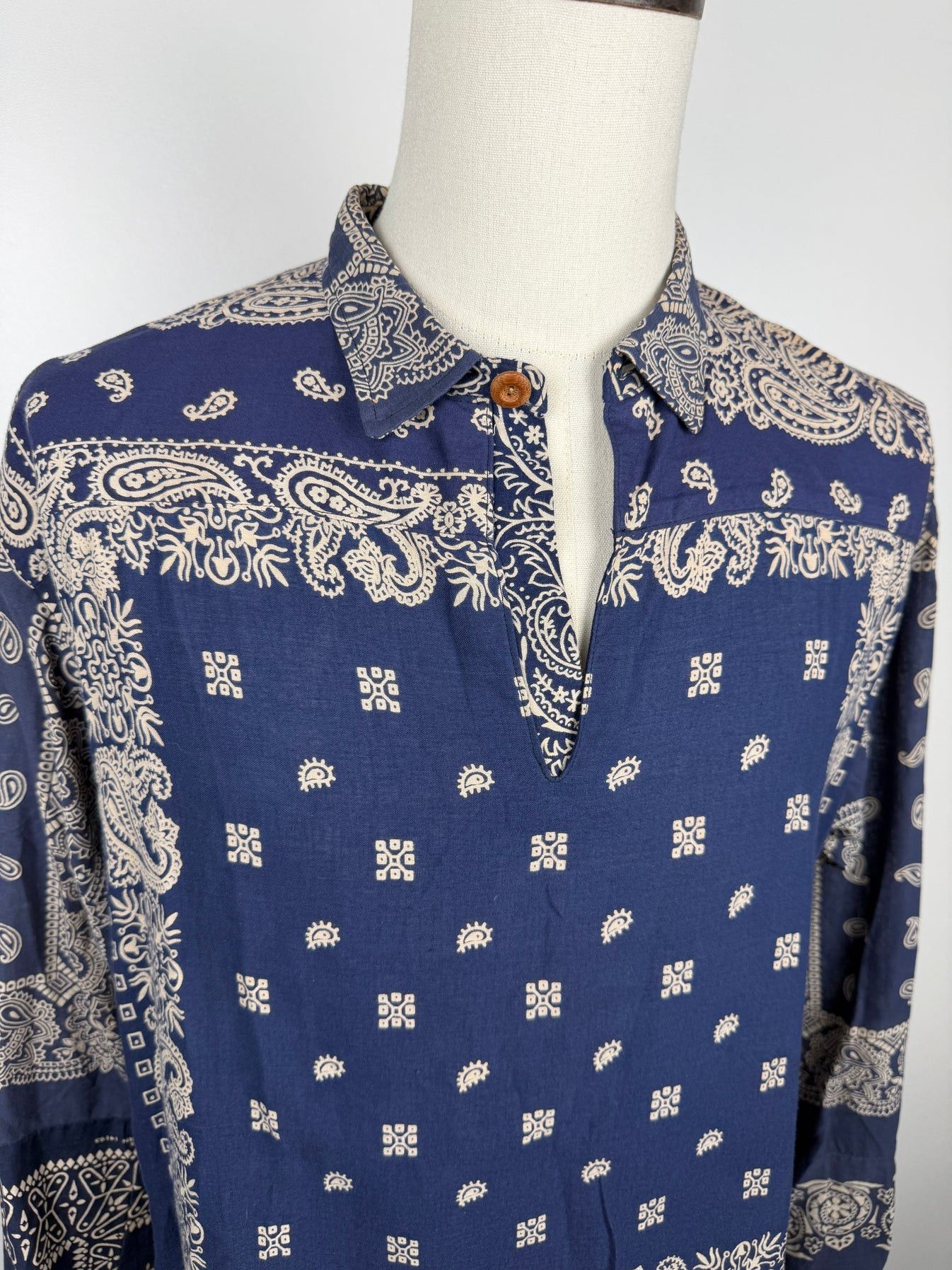 Visvim SS18 ICT Kerchief Tunic Shirt Size US L / EU 52-54 / 3 - 5 Thumbnail