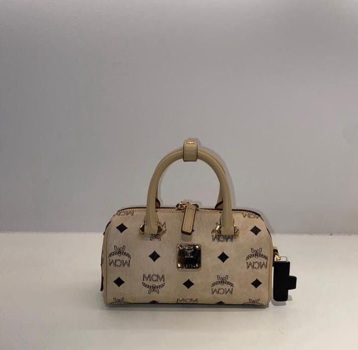 MCM o1mt1gz0625 Size: OS / Boston Mini Bag in Beige Size ONE SIZE - 1 Preview
