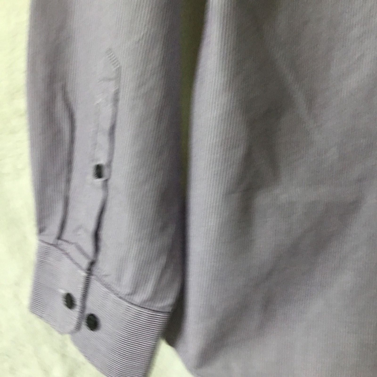 Celio Celio Men's Purple Blend Striped Button Down Dress Shirt Size US M / EU 48-50 / 2 - 11 Thumbnail