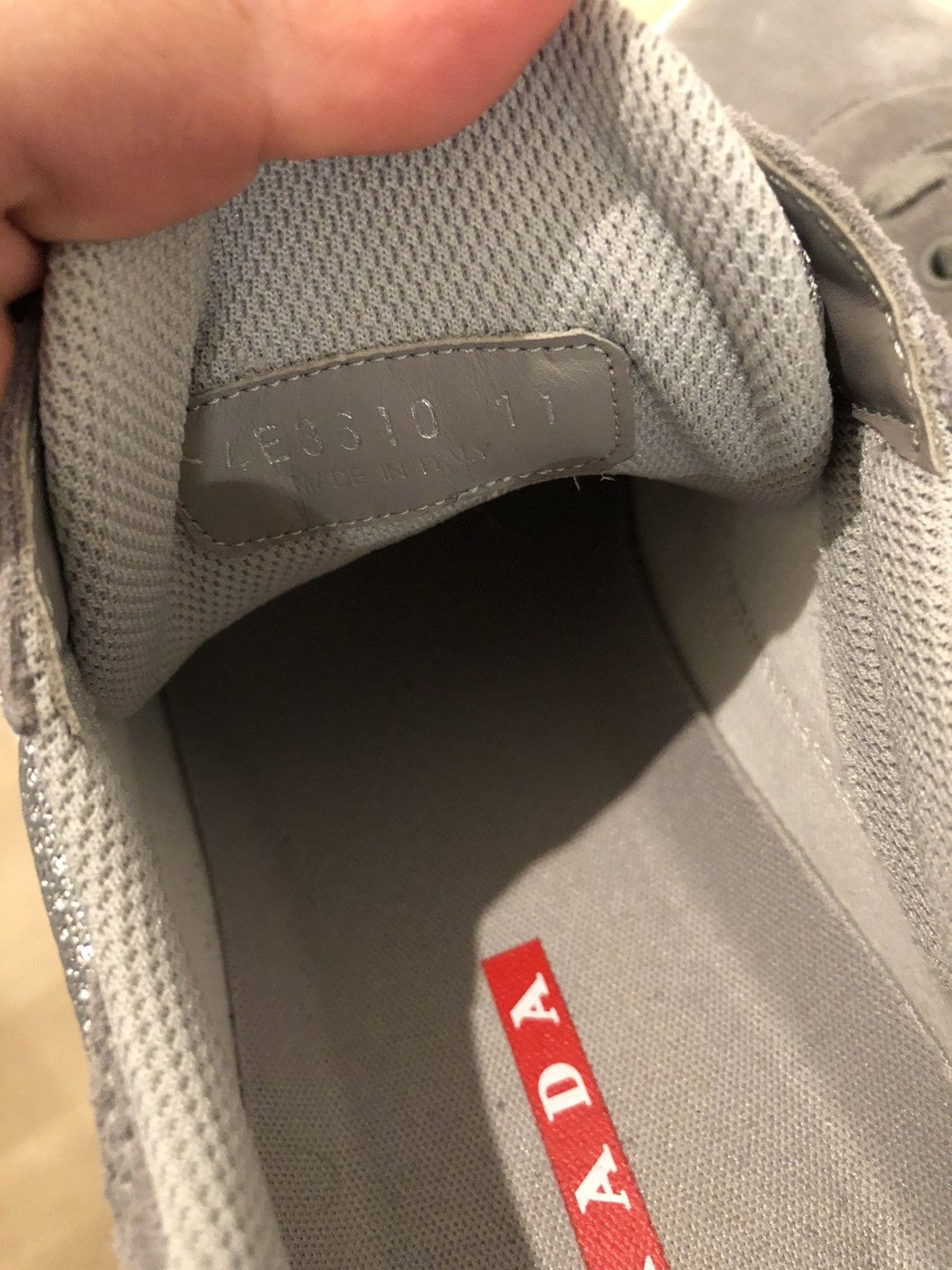 Prada Grey Prada Sneakers for Luna Rossa Size US 9 / EU 42 - 7 Thumbnail