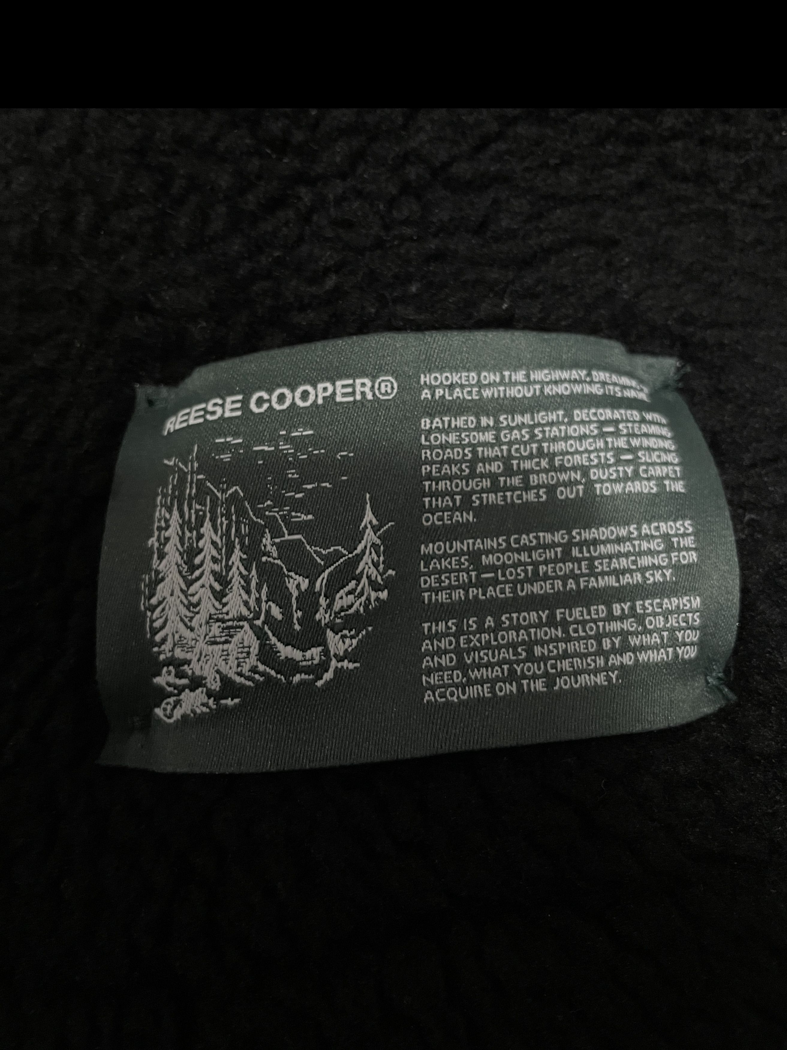 Reese Cooper Black Sherpa Zip-Up Sweater Size US L / EU 52-54 / 3 - 3 Thumbnail
