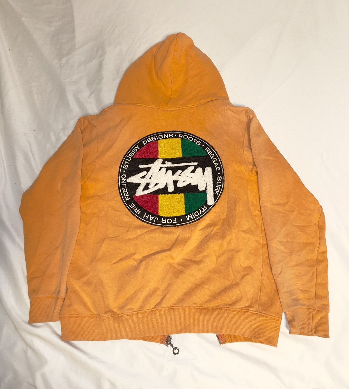 Stussy Stussy Irie Reggae Rasta Roots Zip Hoodie | Grailed