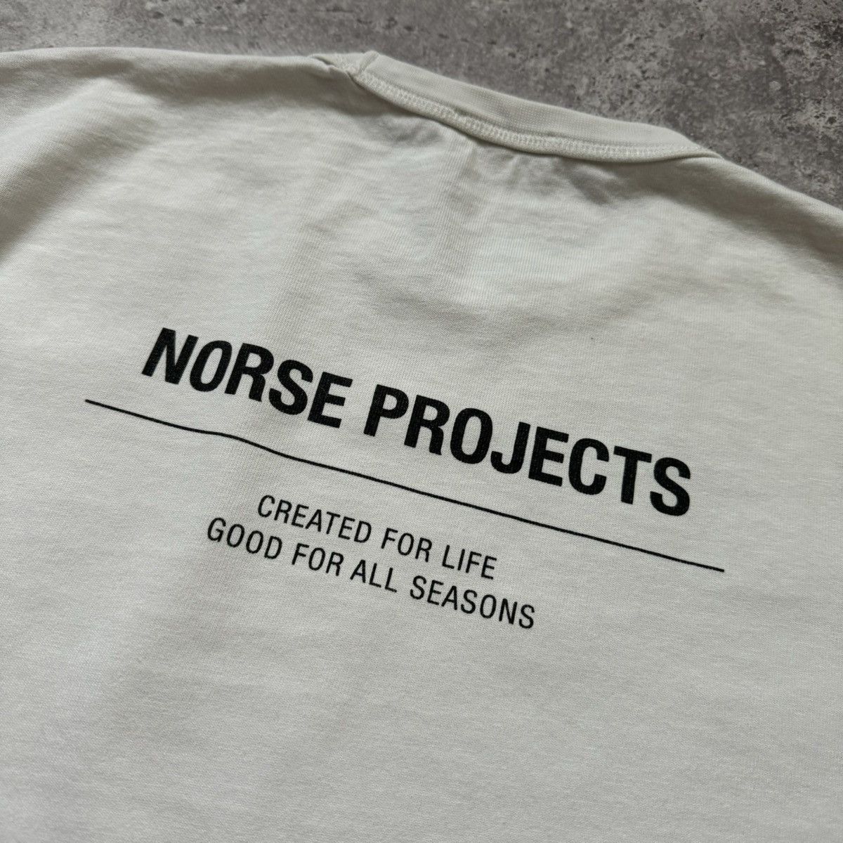 Norse Projects NORSE PROJECTS LONG SLEEVE holger tab big logo Size US M / EU 48-50 / 2 - 4 Thumbnail