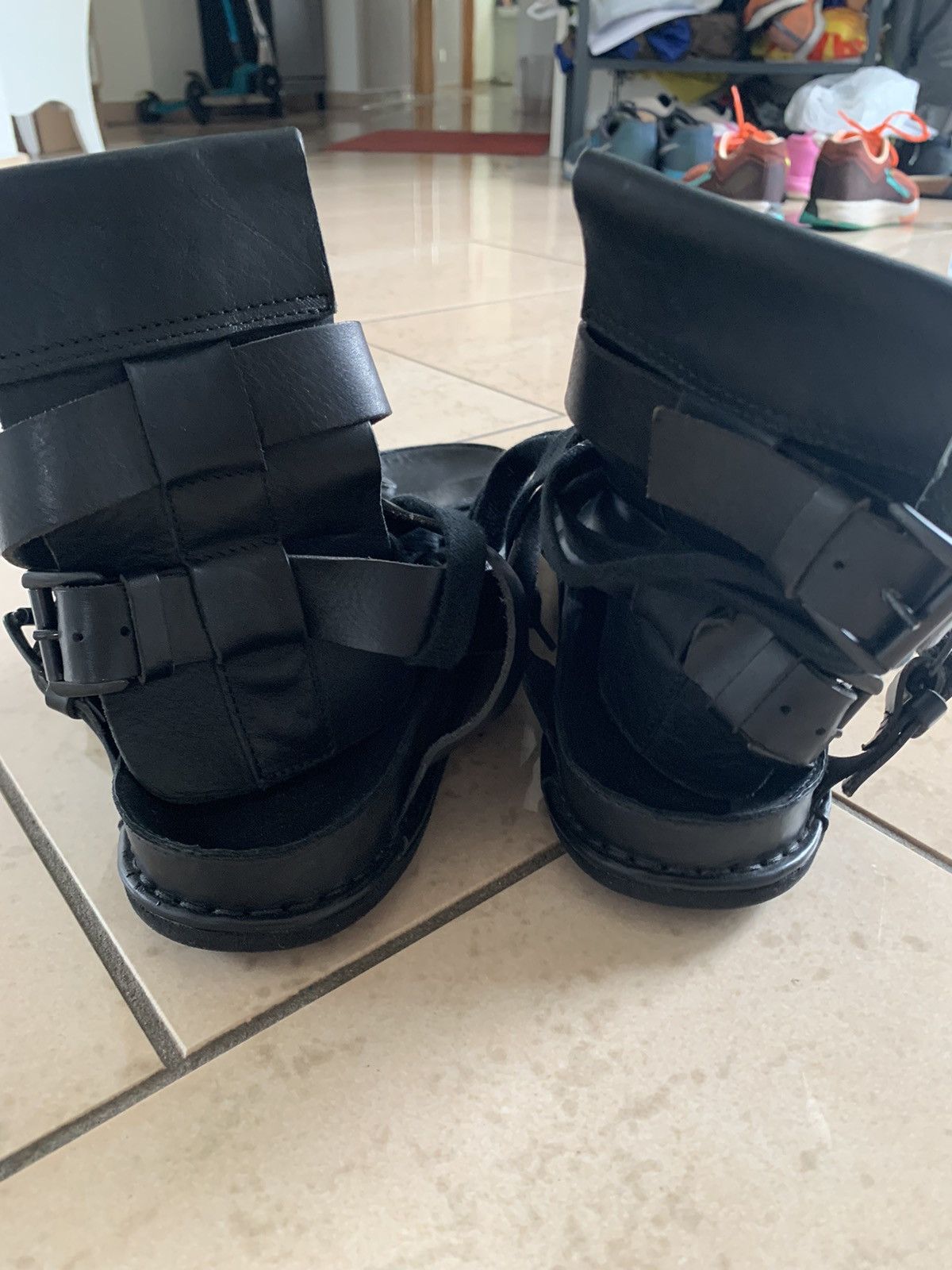 Ann Demeulemeester Ann Demeulemeester leather gladiator sandals Size US 11 / EU 44 - 6 Thumbnail