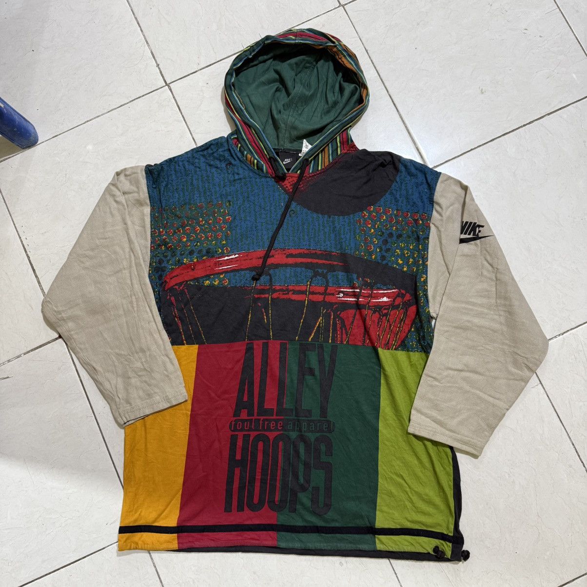 Nike Rare Vintage 1994 Nike Alley Hoop Hoodie Men’s Size US M / EU 48-50 / 2 - 1 Thumbnail