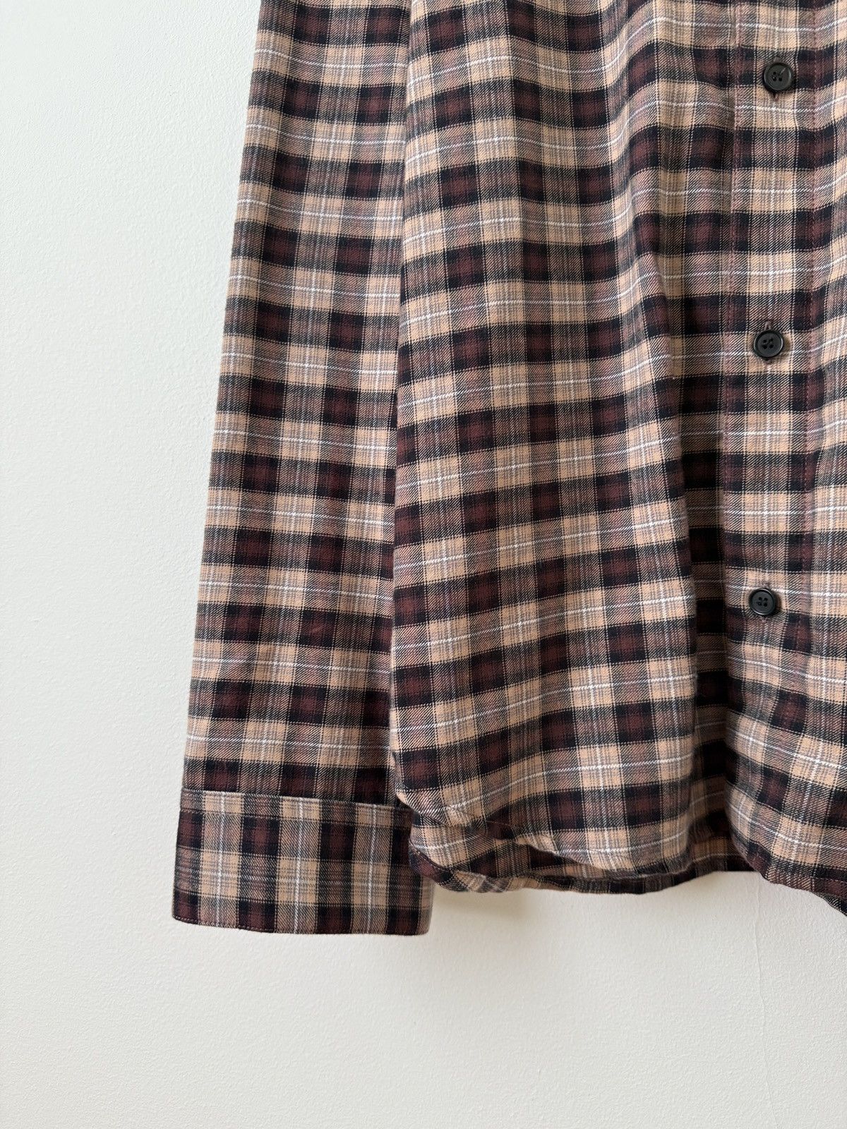Vuja De Ross Check Flannel in Cashmere & Cotton Size US L / EU 52-54 / 3 - 9 Thumbnail