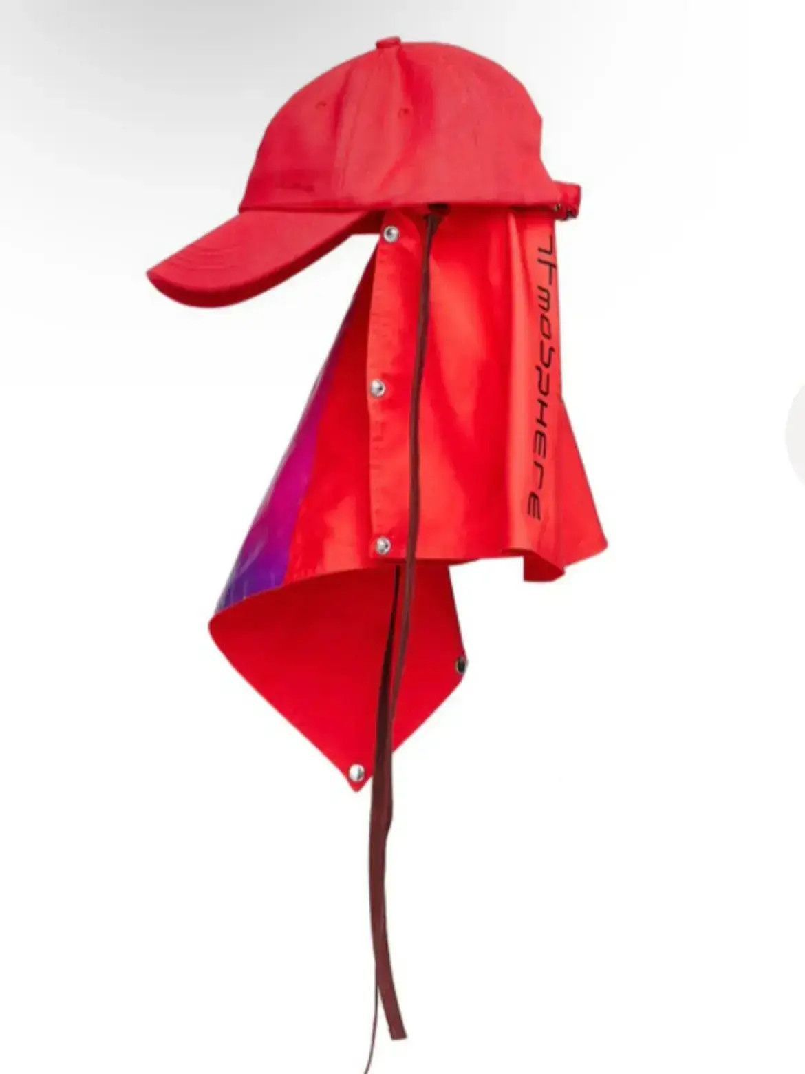 Raf Simons Raf Simons Raf Simons New Order Detachable Hat-2506 Size ONE SIZE - 3 Thumbnail