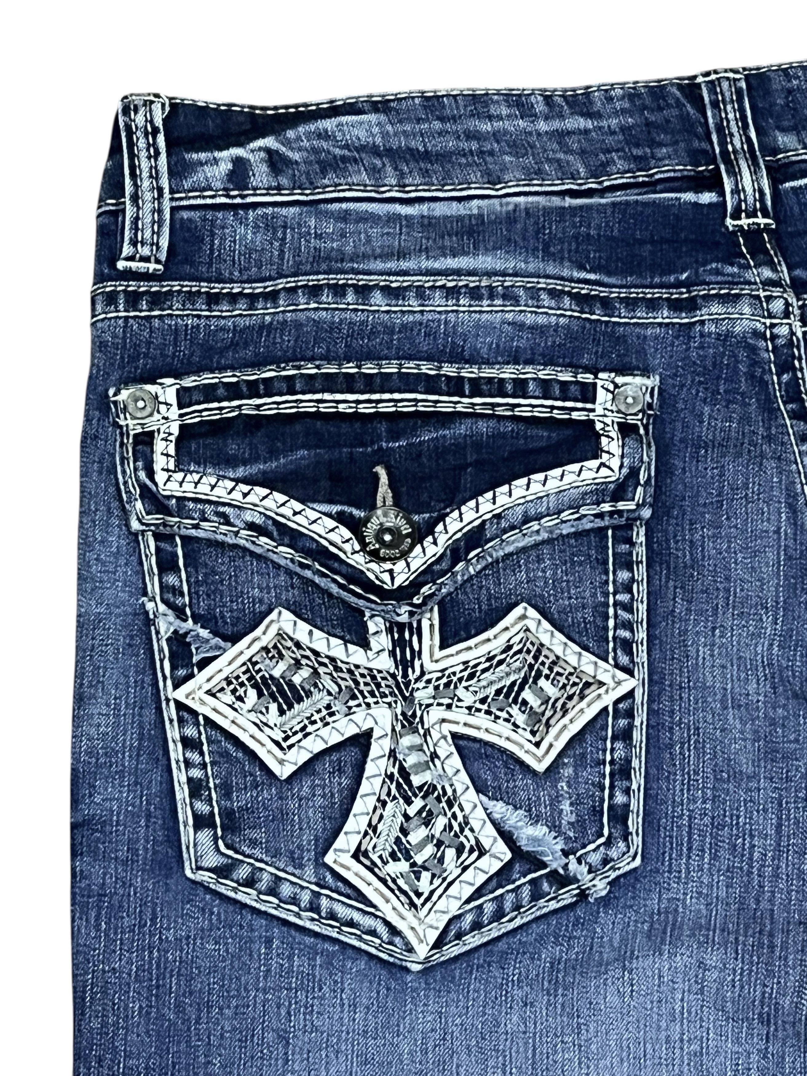 Grailed Antique Rivet C.Heart Style Flare Jeans W34 Y2K Vibe Jeans Size US 34 / EU 50 - 8 Thumbnail