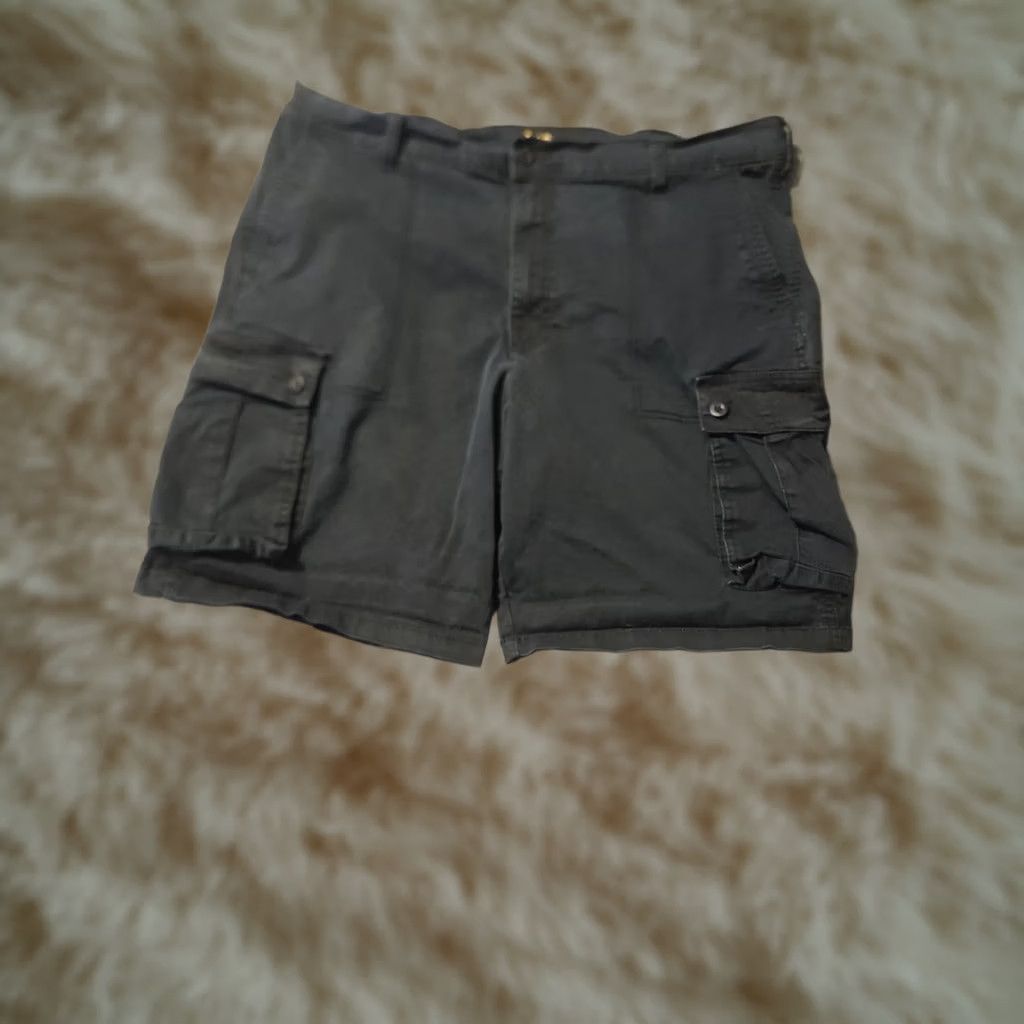 Lee LEE Cargo Shorts Men 40 Black Mid Rise Casual Outdoor Hiking Active Size US 40 / EU 56 - 1 Thumbnail