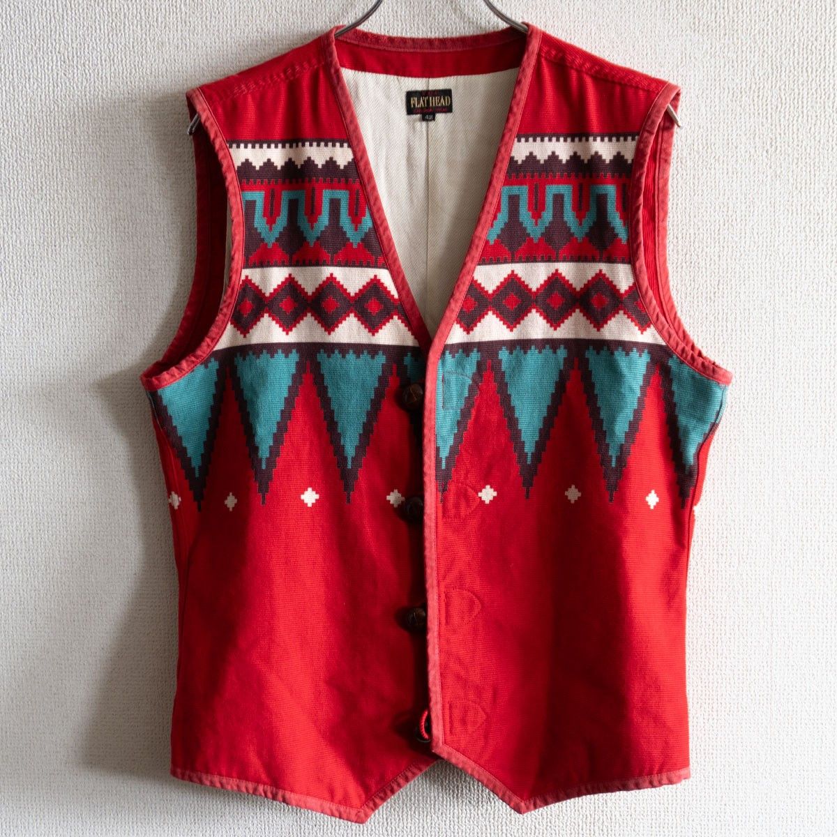 The Flat Head The Flat Head Native Pattern Vest Size 42 Size US XS / EU 42 / 0 - 1 Thumbnail