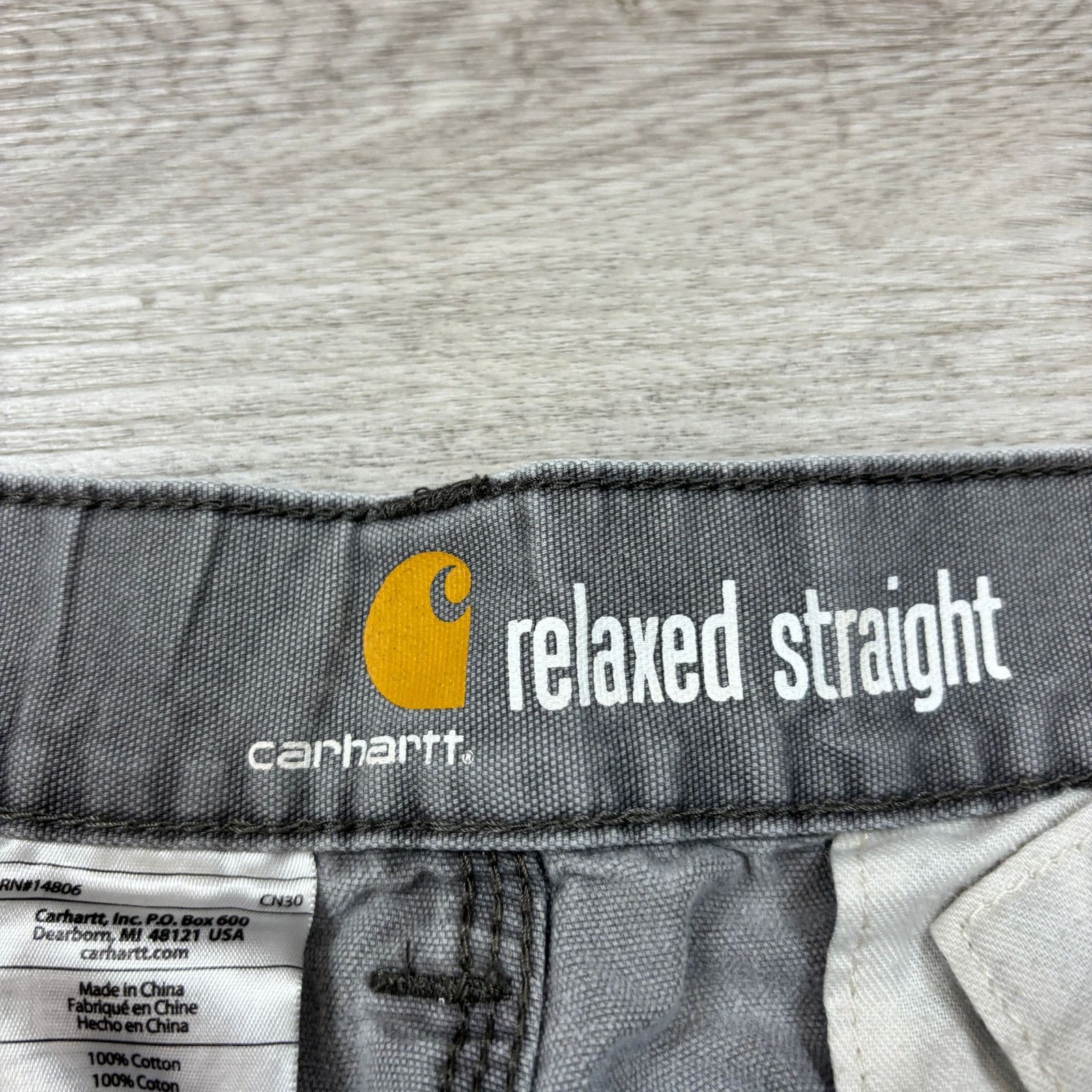 Carhartt Carhartt Relaxed Fit Canvas Cargo Work Pant 36x30.5 Workwear Size US 36 / EU 52 - 4 Thumbnail