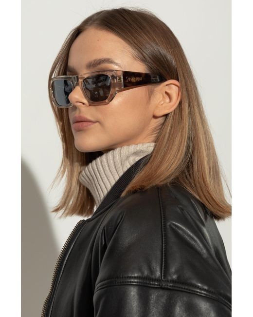 Saint Laurent Paris NEW Saint Laurent SL740 003 Square Unisex Sunglasses Size ONE SIZE - 11 Thumbnail