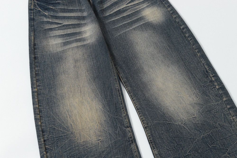 Vintage American retro men's punk curved jeans Size US 32 / EU 48 - 5 Thumbnail