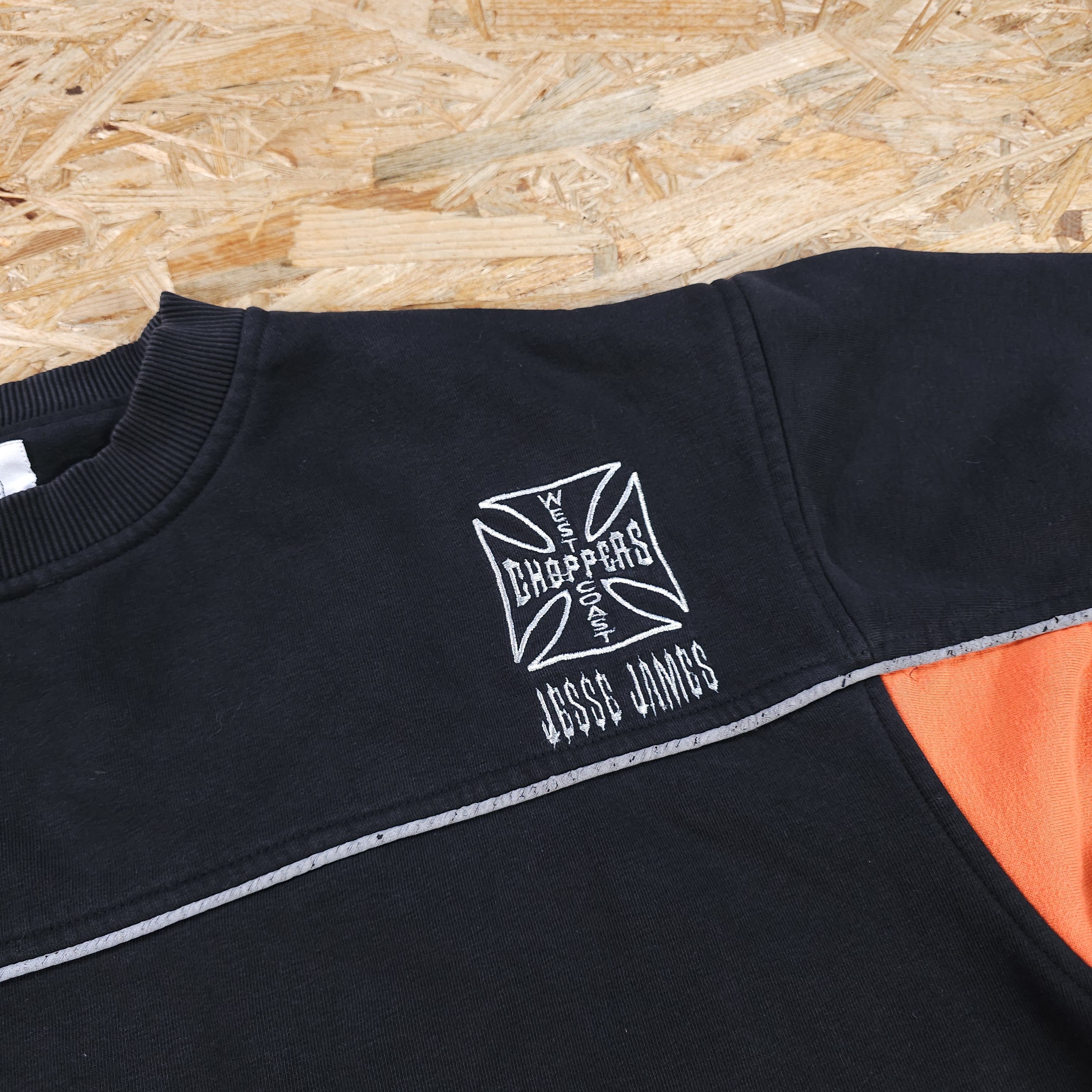 Japanese Brand West Coast Choppers Jesse James Vintage Sweatshirt Crewneck Size US L / EU 52-54 / 3 - 7 Thumbnail