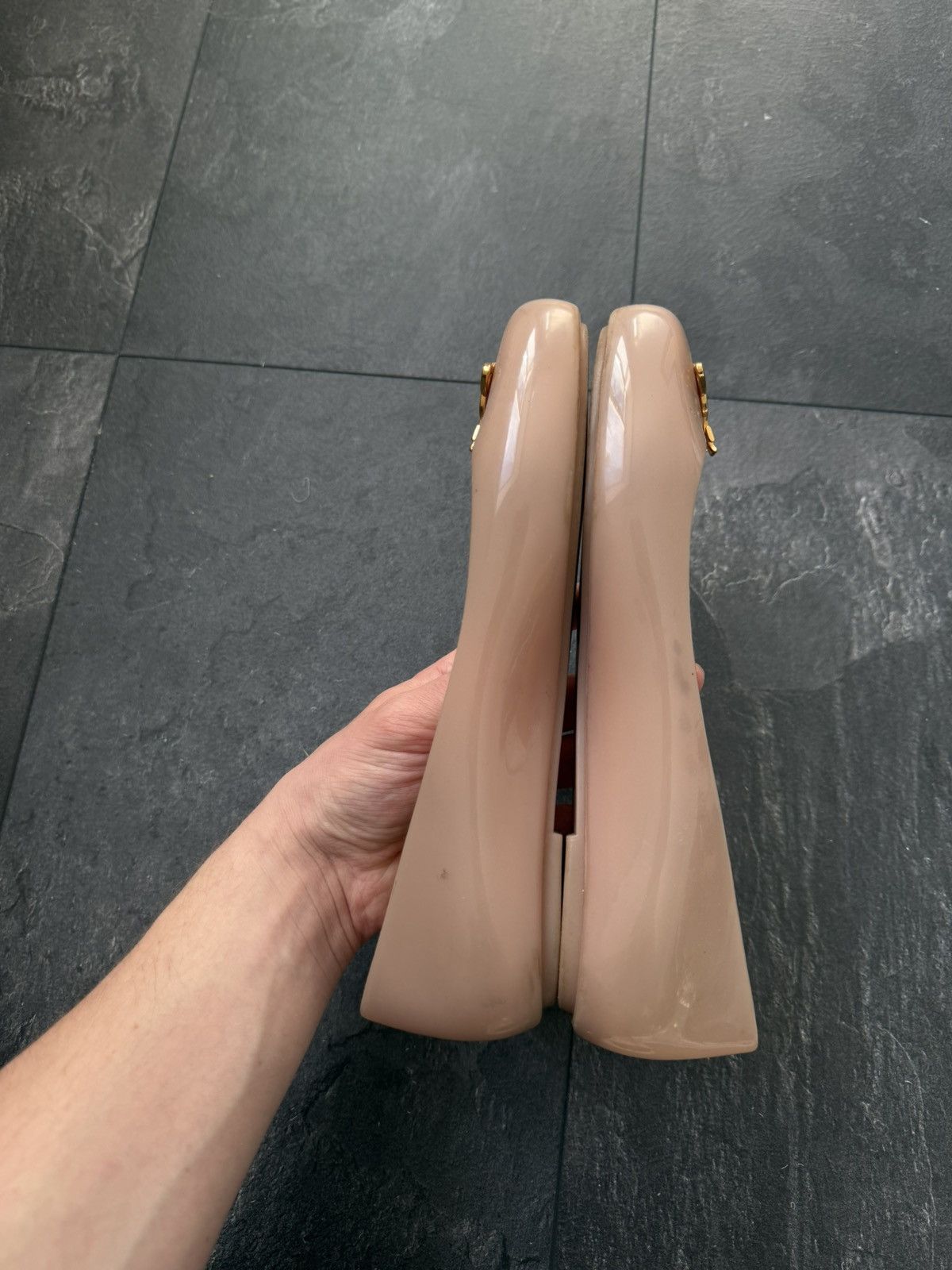 Melissa × Vintage × Vivienne Westwood Vivienne Weastwood Ballet Orb Flats Pump Slip On Size US 8 / IT 38 - 10 Thumbnail