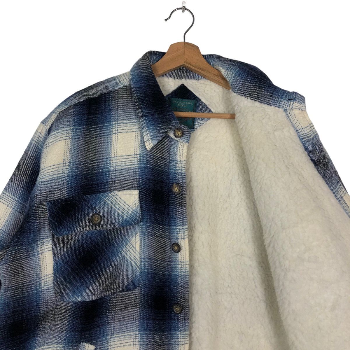 Flannel 🔥90’s Vintage Flannel Jacket Tartan Design Bayleaf Japan Size US L / EU 52-54 / 3 - 9 Thumbnail