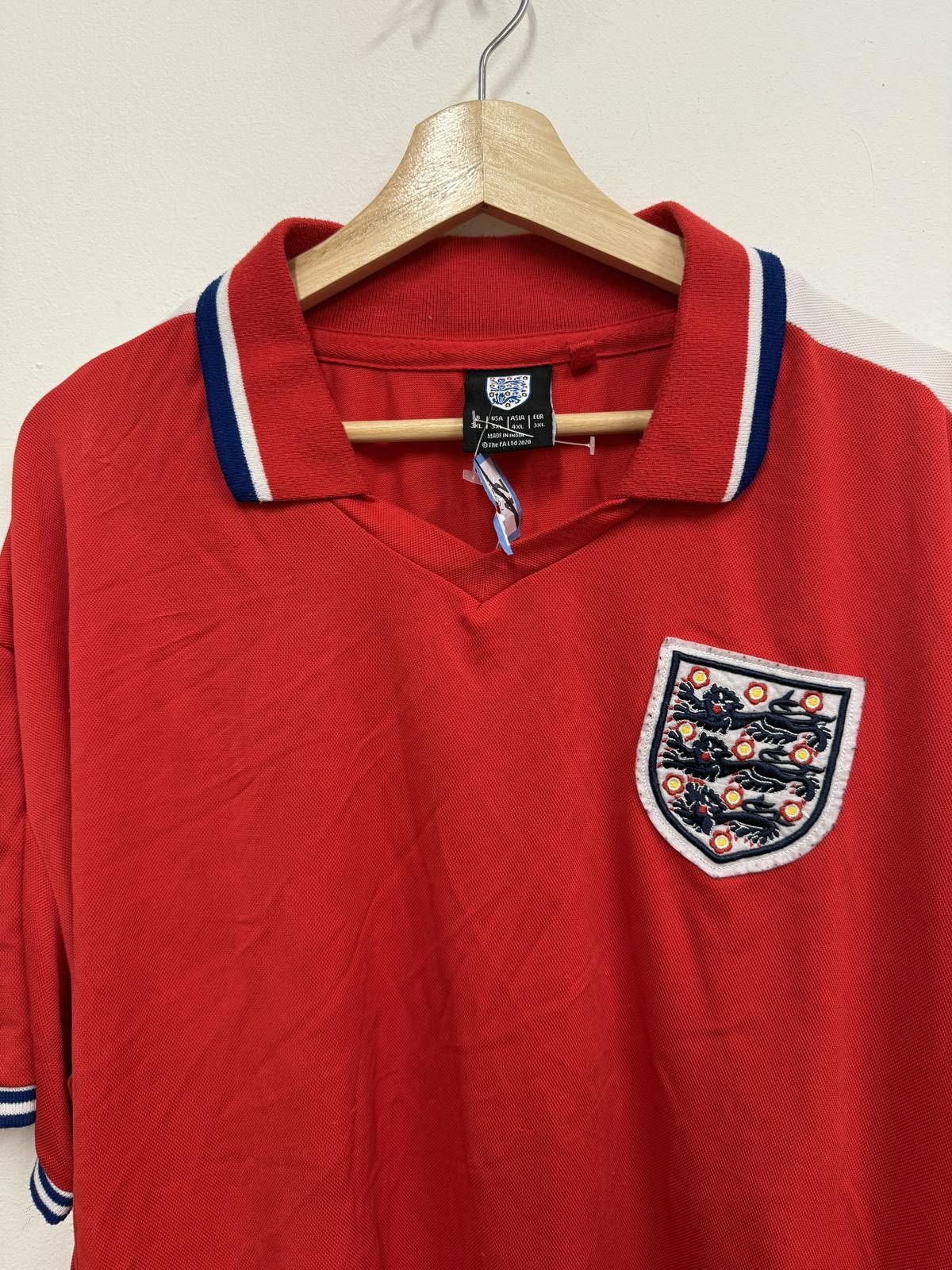 Unknown London Vintage Red Men's Polo Shirt with Crest Badge Size US XXL / EU 58 / 5 - 3 Thumbnail