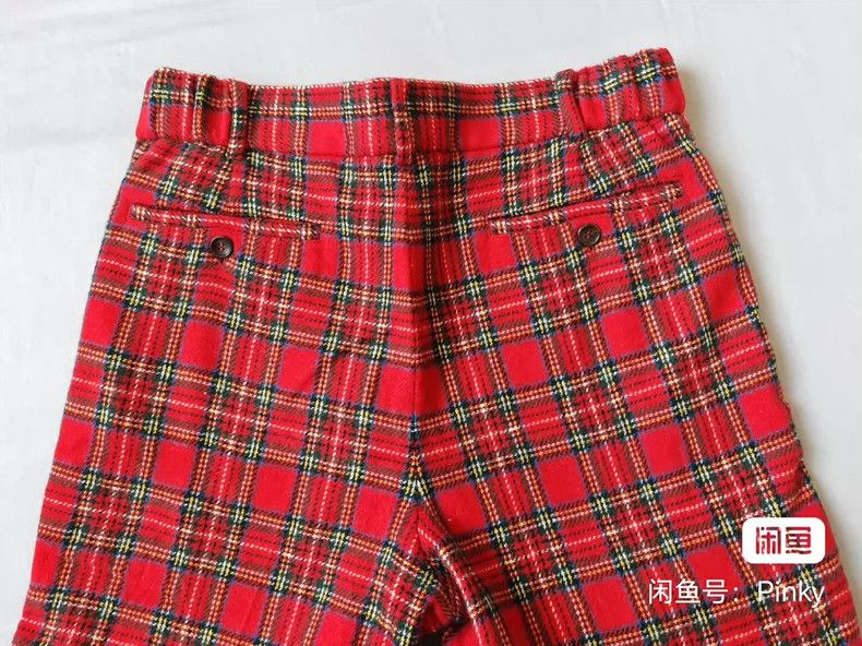 Gucci Gucci Men's wool plaid casual pants 2501-Nextarrow Size US 28 / EU 44 - 7 Thumbnail