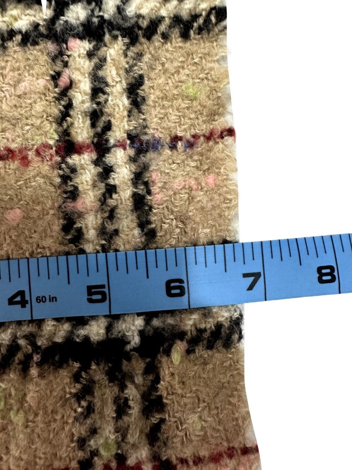 Burberry Burberry Authentic Unisex Scarf 78%Merino 22%Polyester Size ONE SIZE - 7 Thumbnail