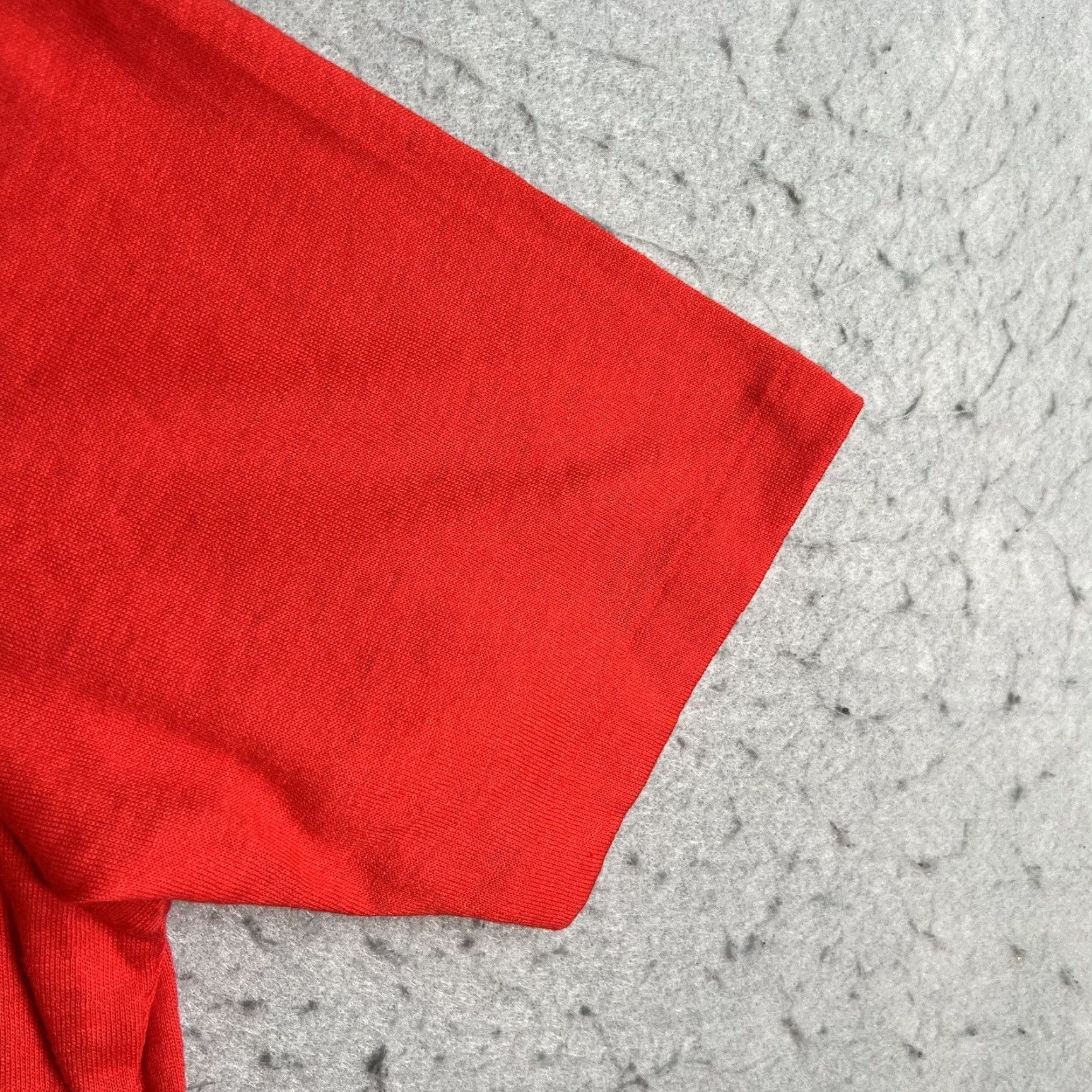 Vintage VINTAGE The Garan Man Polo Shirt 90s Red Mens Adult Large Polo Shirt 90s Mens Red Size US L / EU 52-54 / 3 - 6 Thumbnail