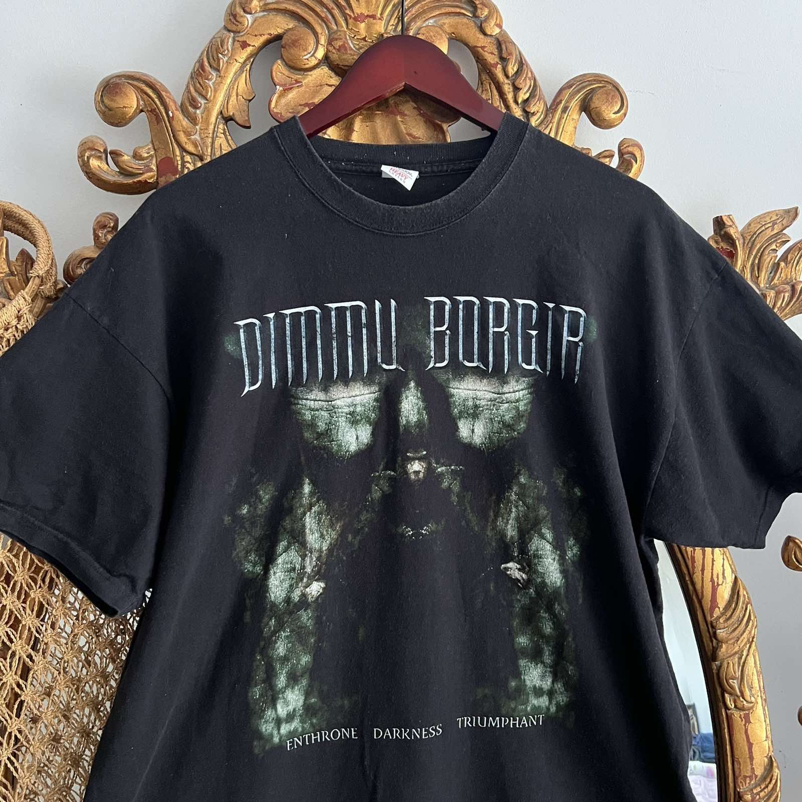 Band Tees Dimmu Borgir tour 2011 t-shirt Sz XXL Size US XXL / EU 58 / 5 - 2 Thumbnail