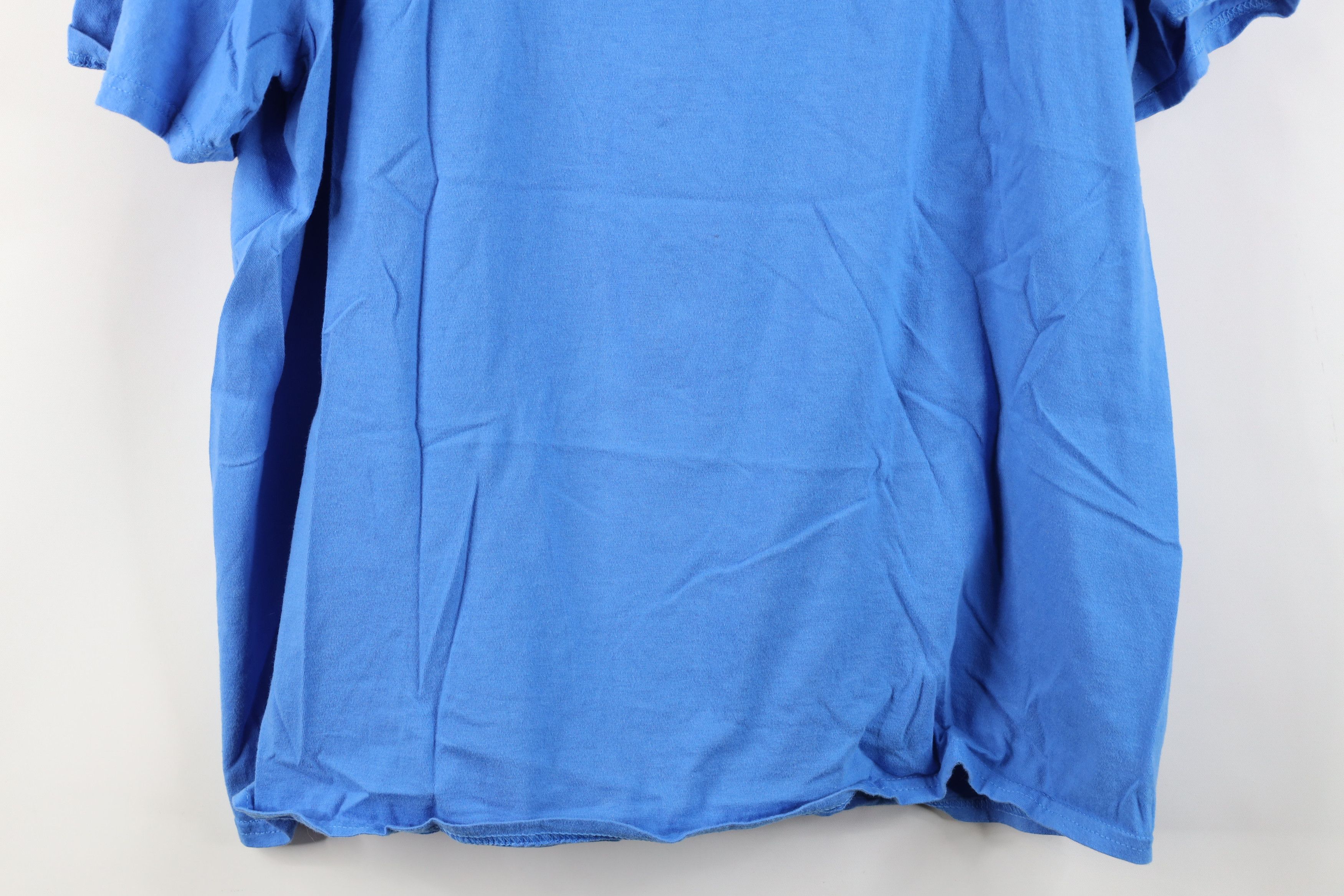 Vintage Vintage Y2K NFL Lions Football Short Sleeve T-Shirt Blue Size US XL / EU 56 / 4 - 14 Thumbnail