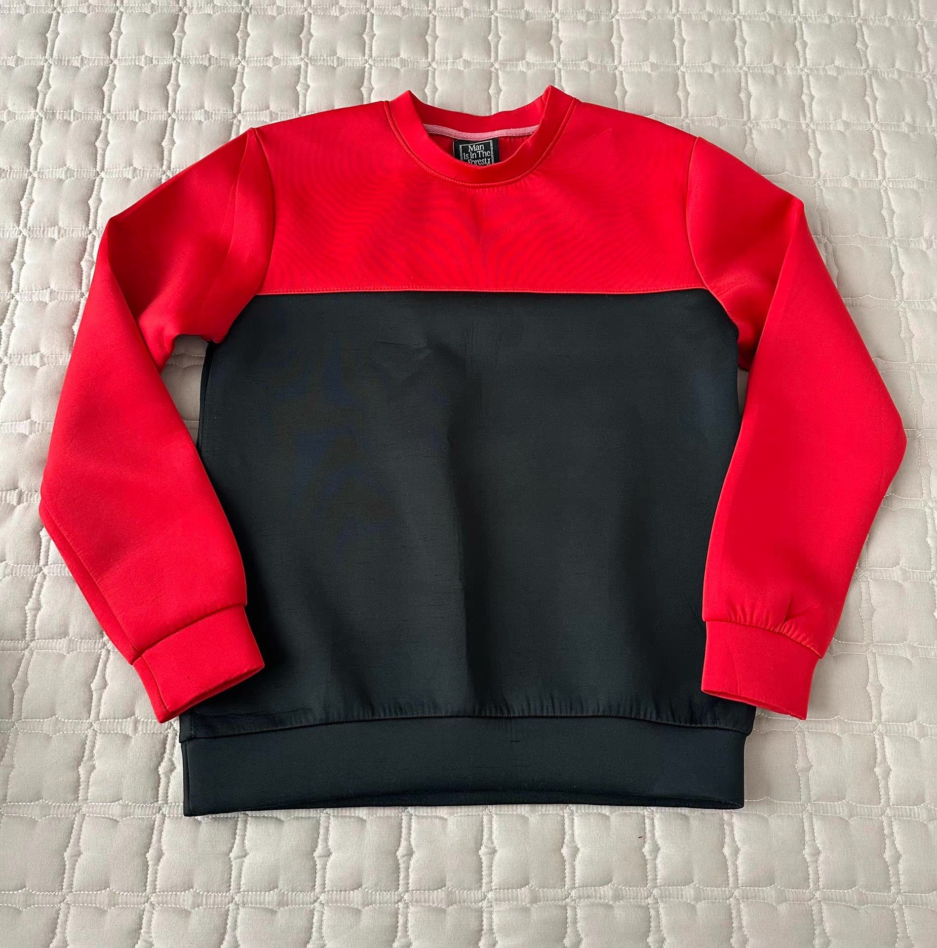 CLOT CLOT Edison Chen Black & Red Patchwork Sweatshirt Disney Size US M / EU 48-50 / 2 - 1 Thumbnail