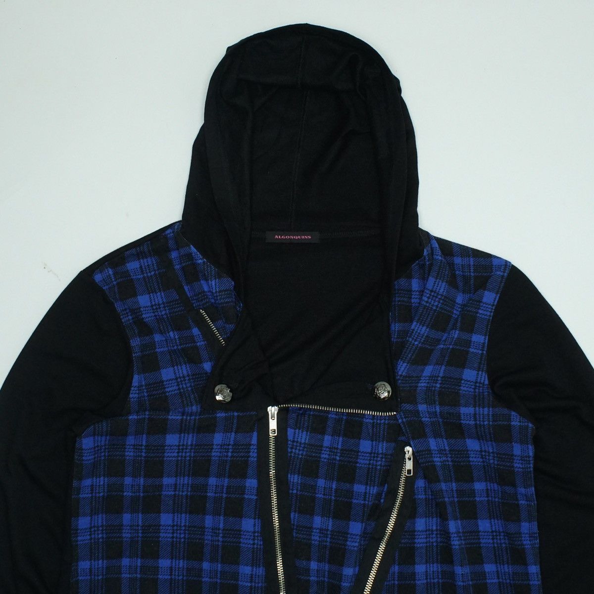 Beauty Beast *NoTariff Algonquins Plaid Zipper Hood Size ONE SIZE - 2 Thumbnail