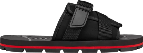 Christian Louboutin o1bcso1str1024 Siwa Clip Flat in Black Size US 10 / EU 43 - 2 Thumbnail