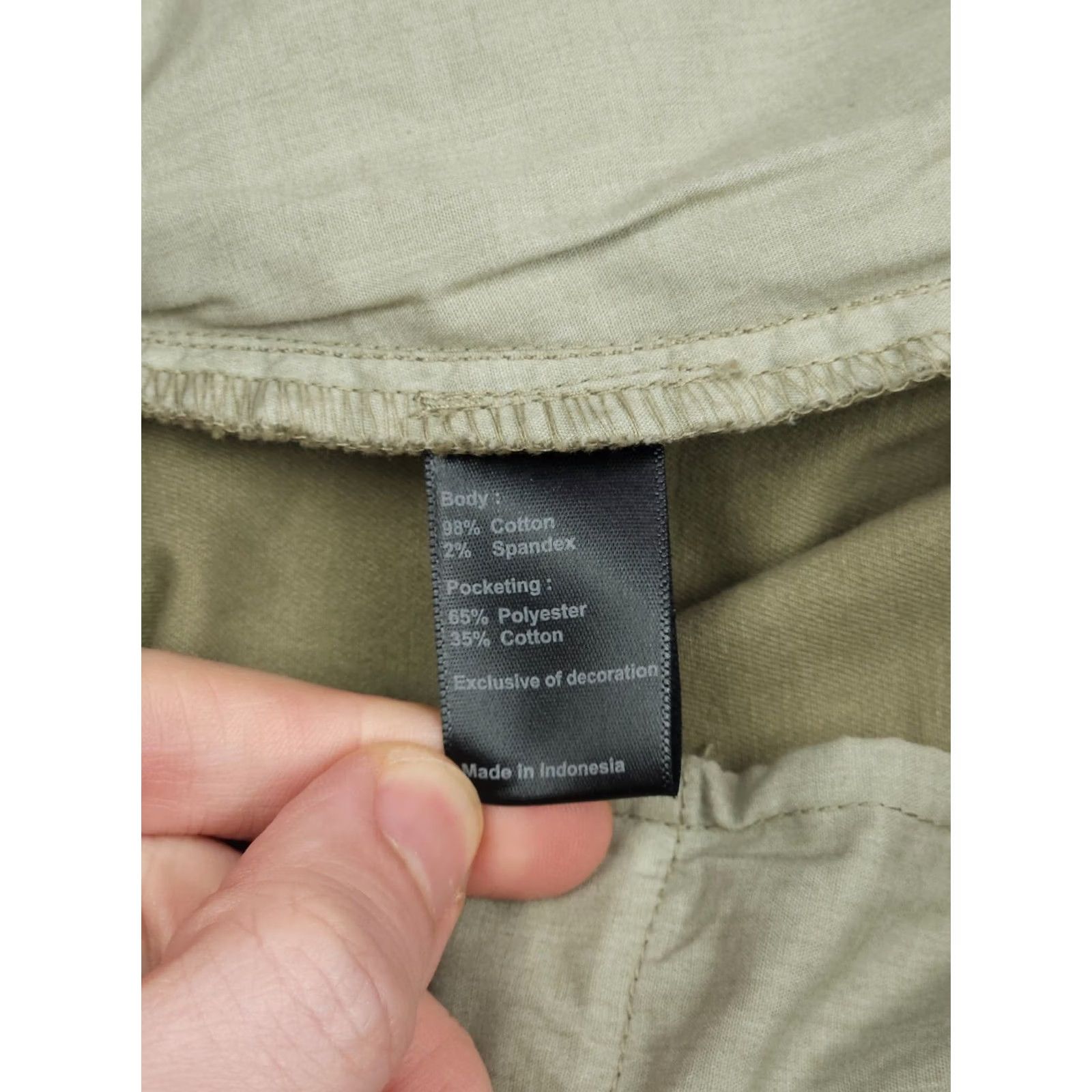 Flint And Tinder Flint and Tinder Huckberry Shorts Men's Beige 33 7" Inseam Cotton Size US 33 - 6 Thumbnail