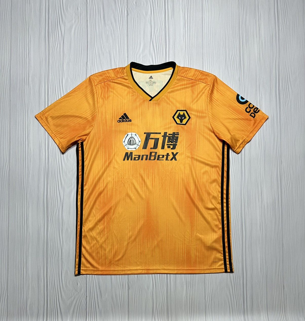 Adidas NEVES 8 Wolverhampton 2018/19 Adidas Soccer Jersey Size XL Size US XL / EU 56 / 4 - 2 Thumbnail