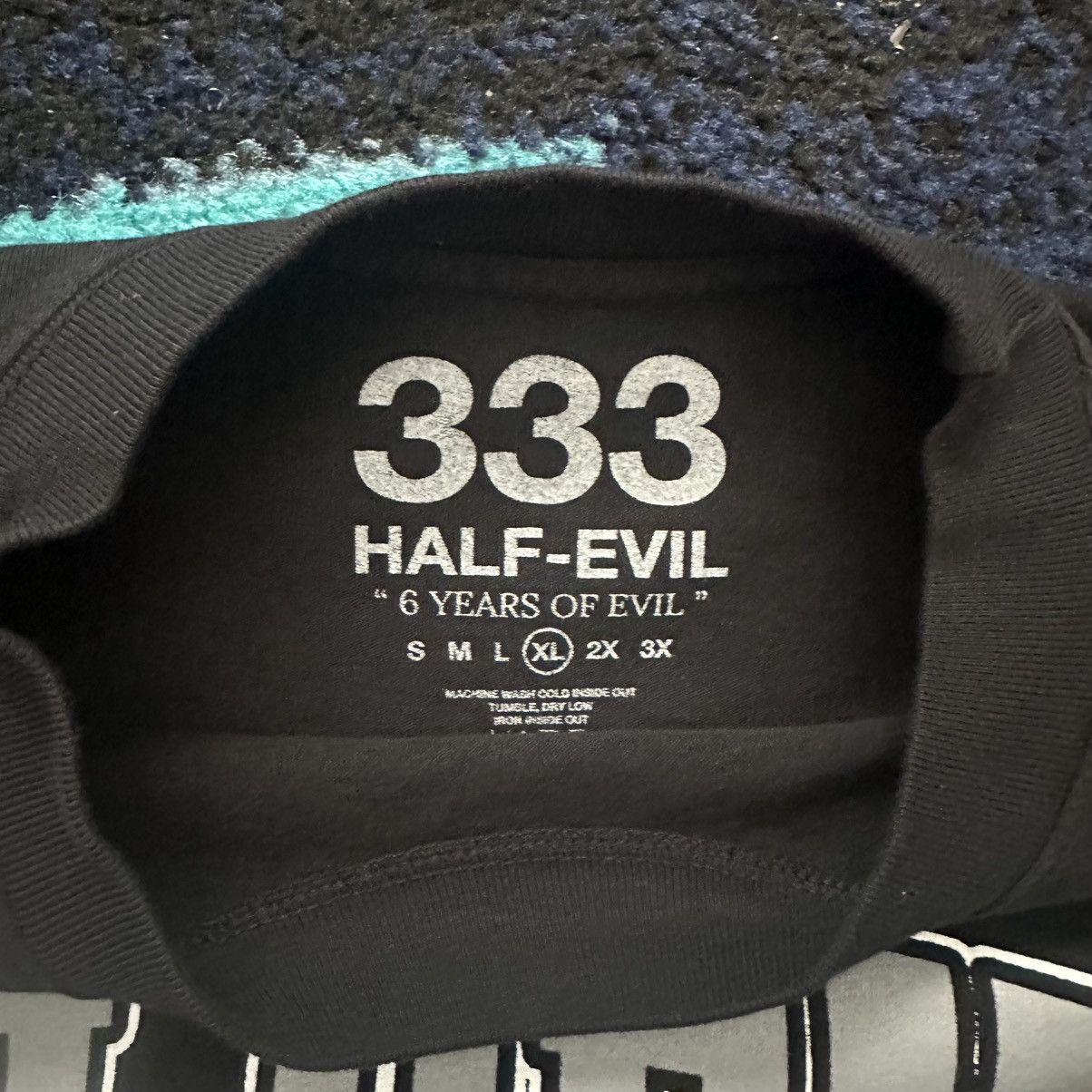 Half Evil Half Evil World of Evil Tee Size US XL / EU 56 / 4 - 2 Thumbnail