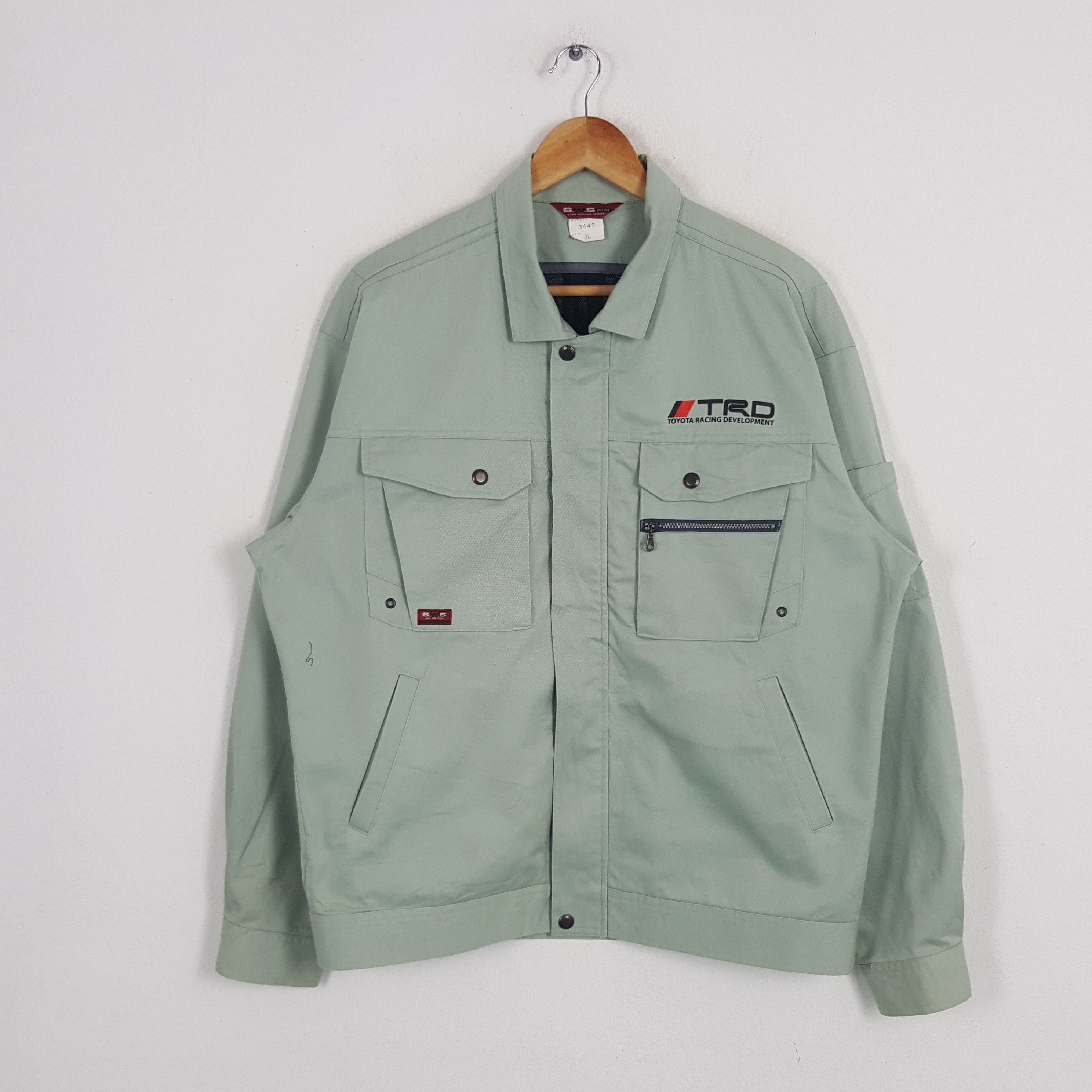 Japanese Brand × Vintage Vintage Toyota Racing Development TRD Custom Art Jacket Size US XL / EU 56 / 4 - 3 Thumbnail