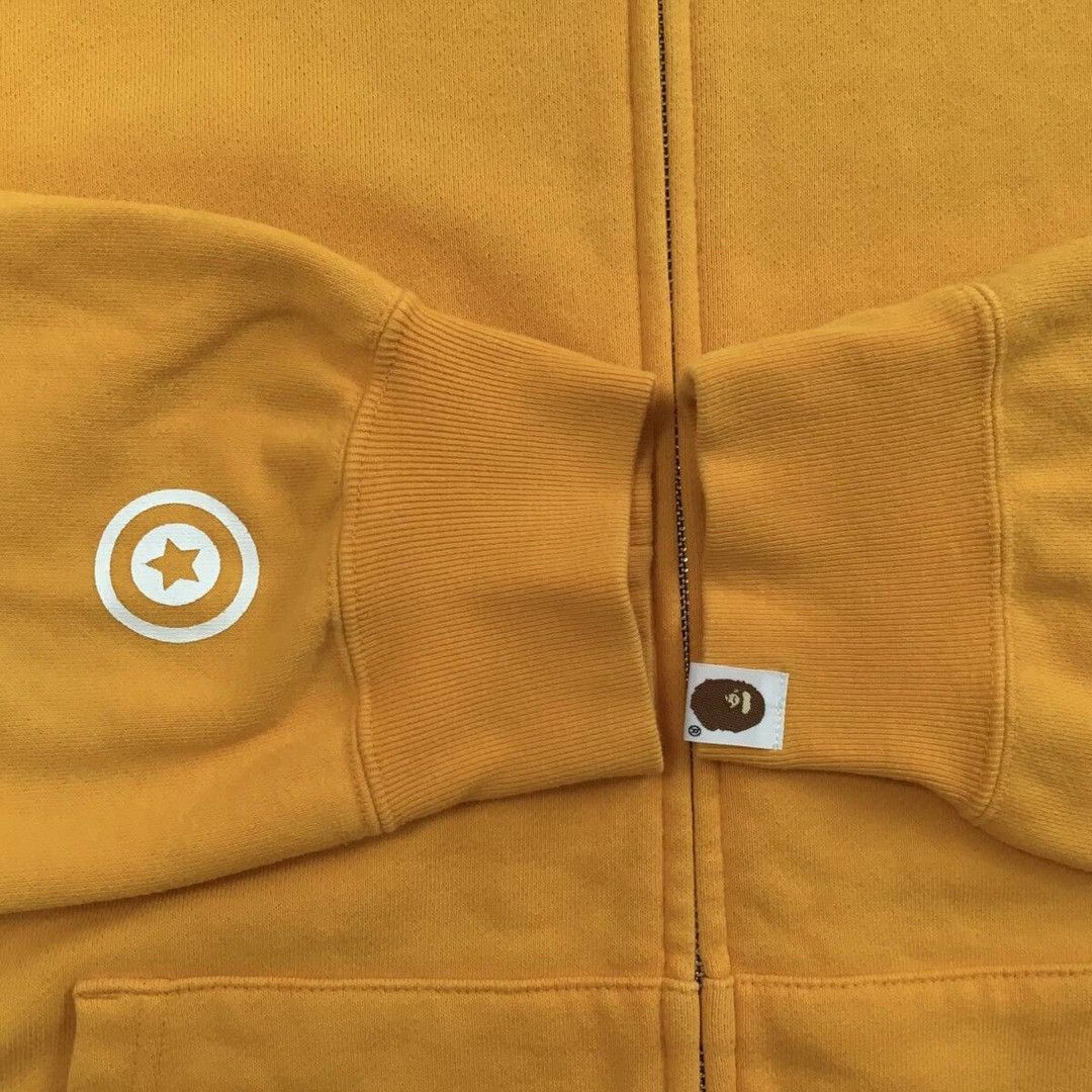 Bape BAPE Shark full zip hoodie 1st camo green a bathing ape Size US XXL / EU 58 / 5 - 6 Thumbnail