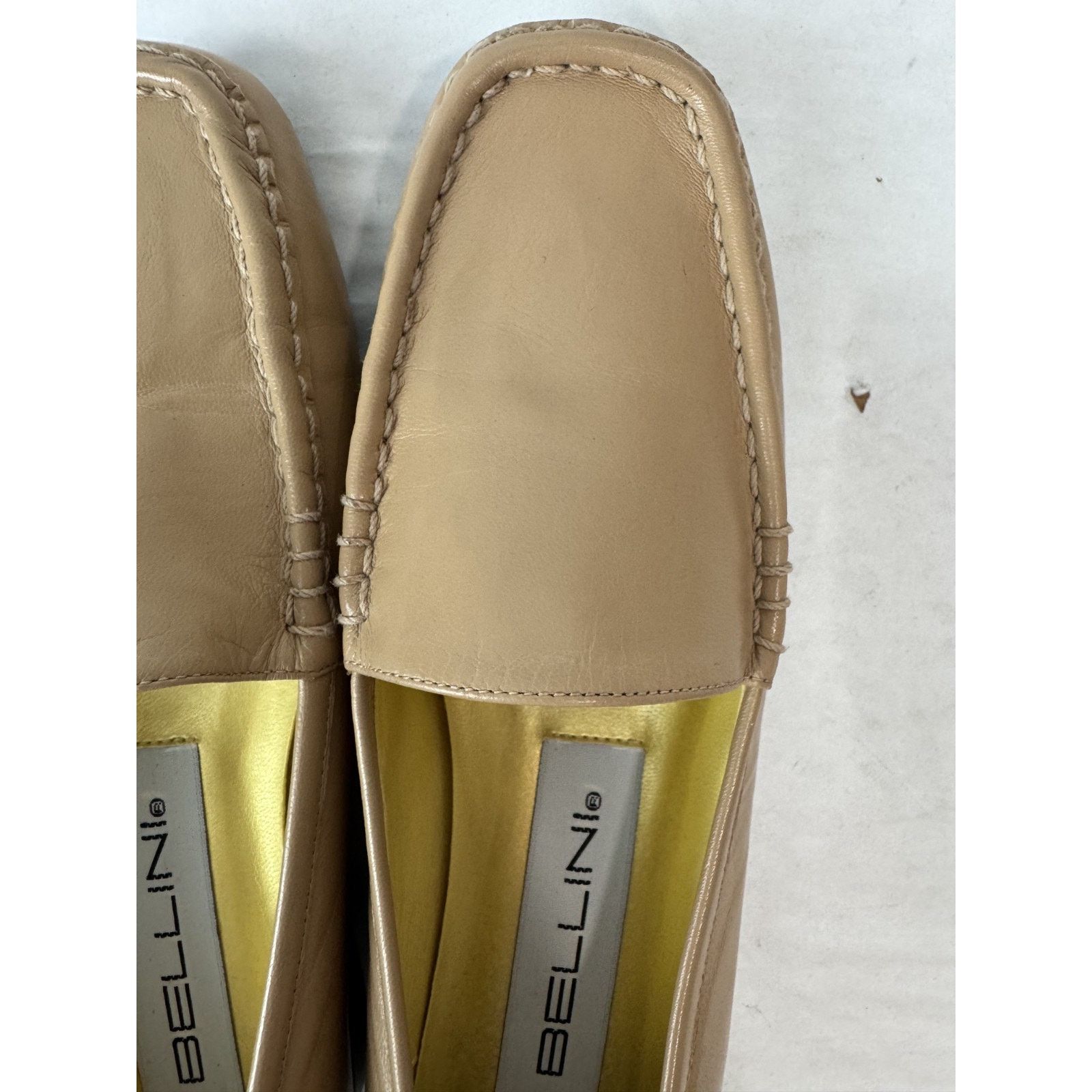Other Bellini Genuine Leather Loafer Shoes Tan Flats Preppy 5.5 Size US 5.5 / IT 35.5 - 10 Thumbnail