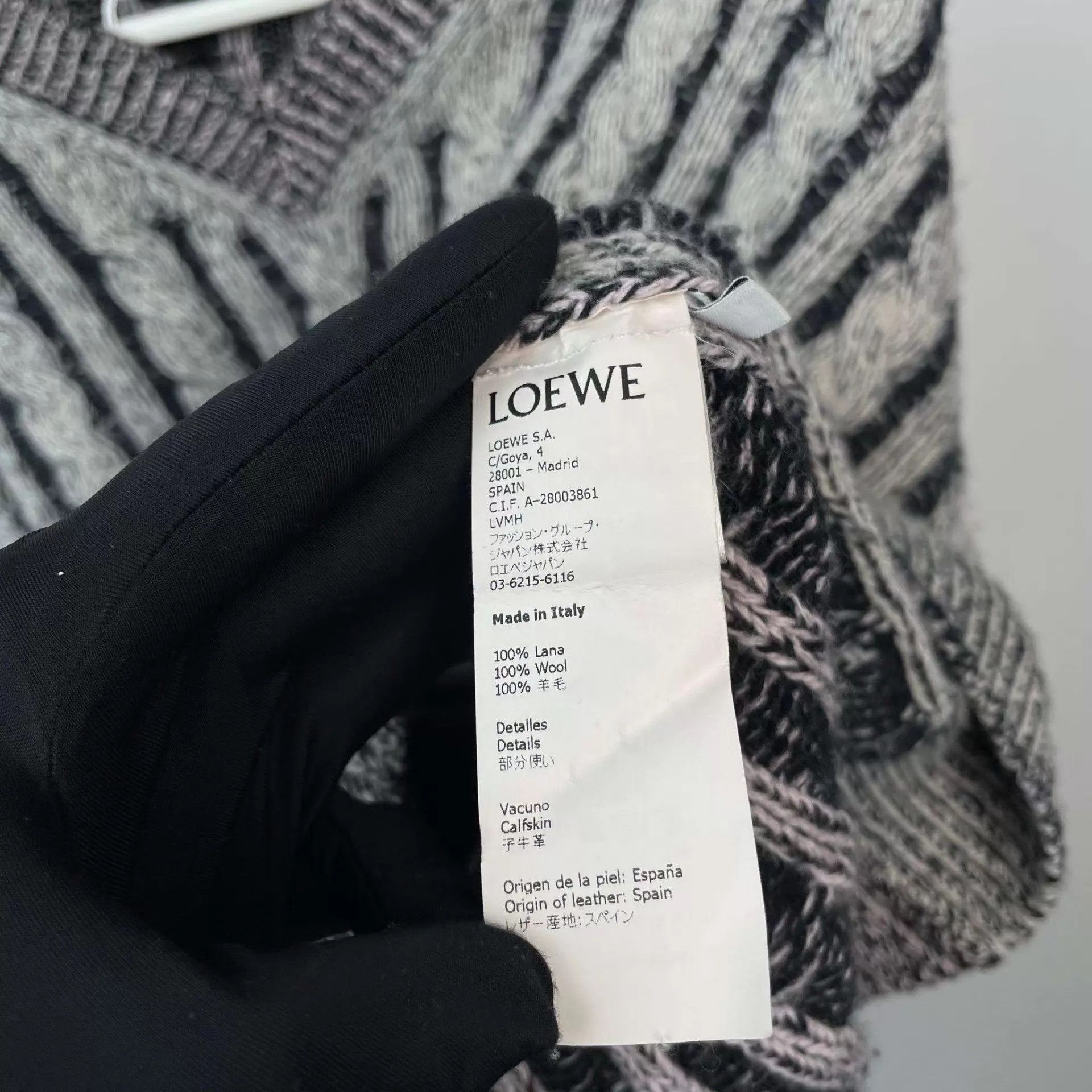 Loewe Loewe cashmere long-sleeve sweater Size XS / US 0-2 / IT 36-38 - 7 Thumbnail