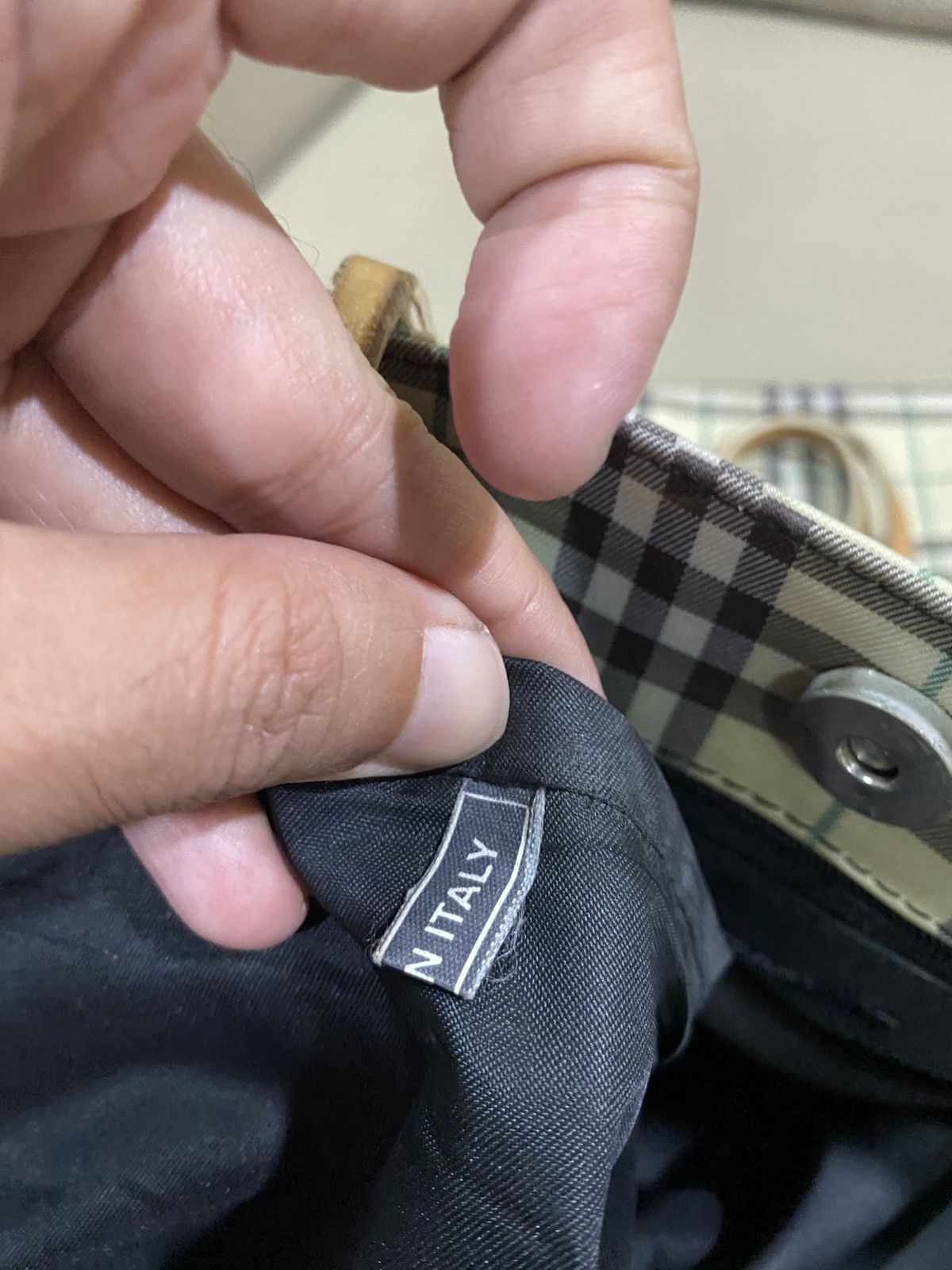 Burberry Authentic Vintage Burberry Nova Check Tote Bag Size ONE SIZE - 17 Thumbnail