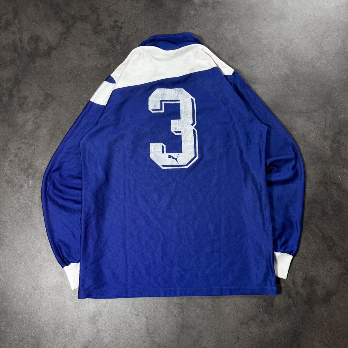 Puma Vintage 90s Puma Template Longsleeve Jersey Tee Blokecore Size US L / EU 52-54 / 3 - 9 Thumbnail