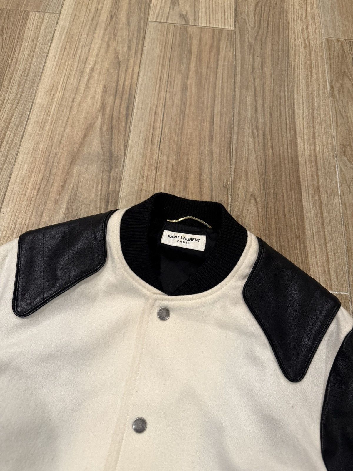 Saint Laurent Paris Saint Laurent Heaven Leather Teddy Jacket Size US M / EU 48-50 / 2 - 3 Thumbnail