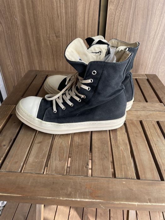 Rick Owens Rick Owens ramones sneakers size 41 Italy men 8 | Grailed